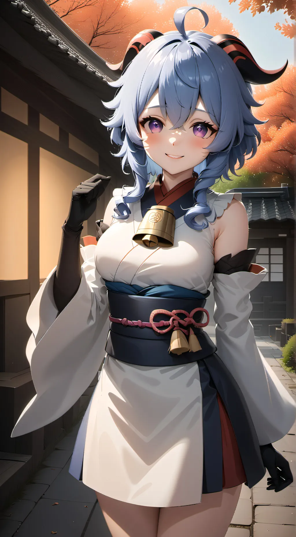 ai character: Ganyu background
