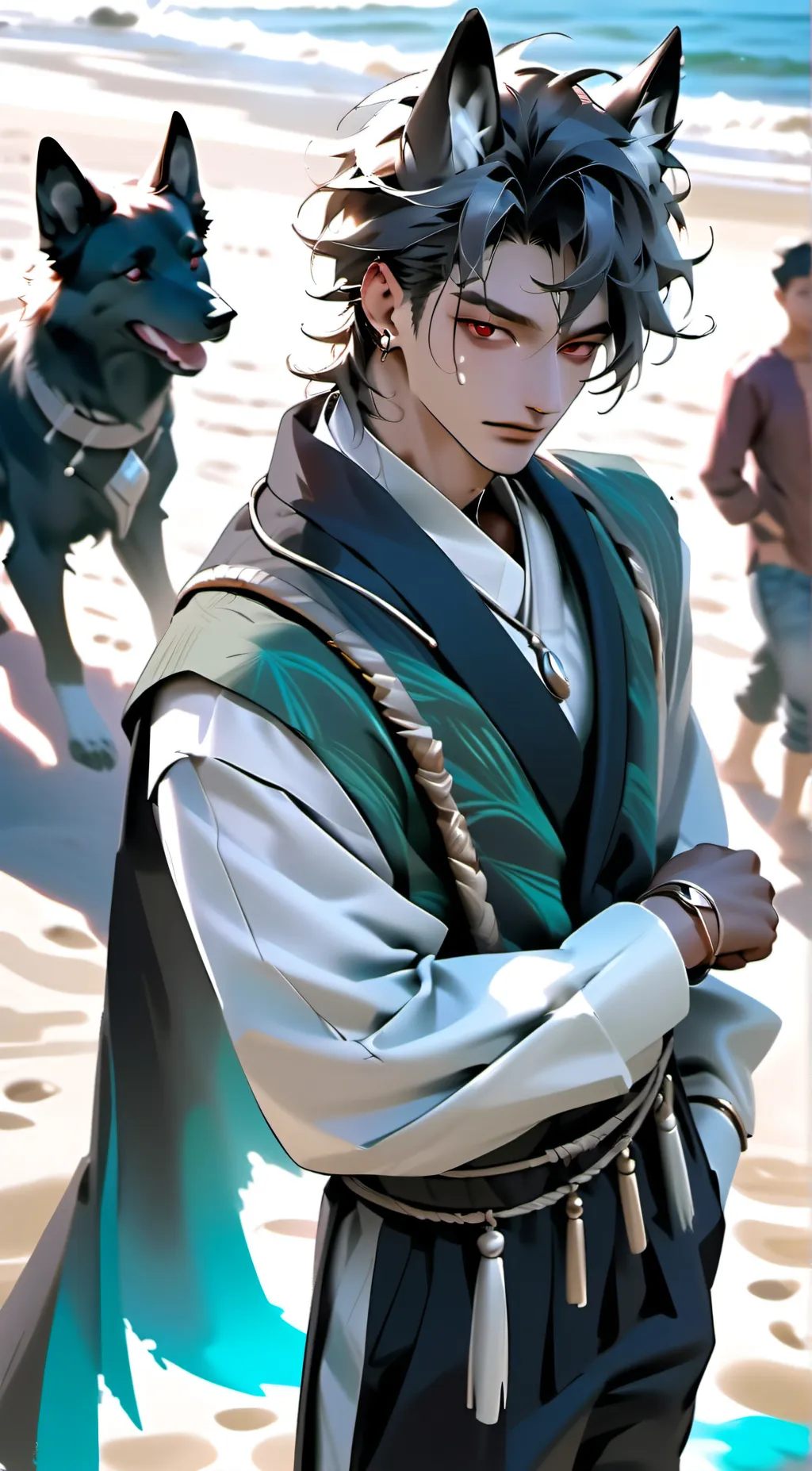 ai character: Eden background