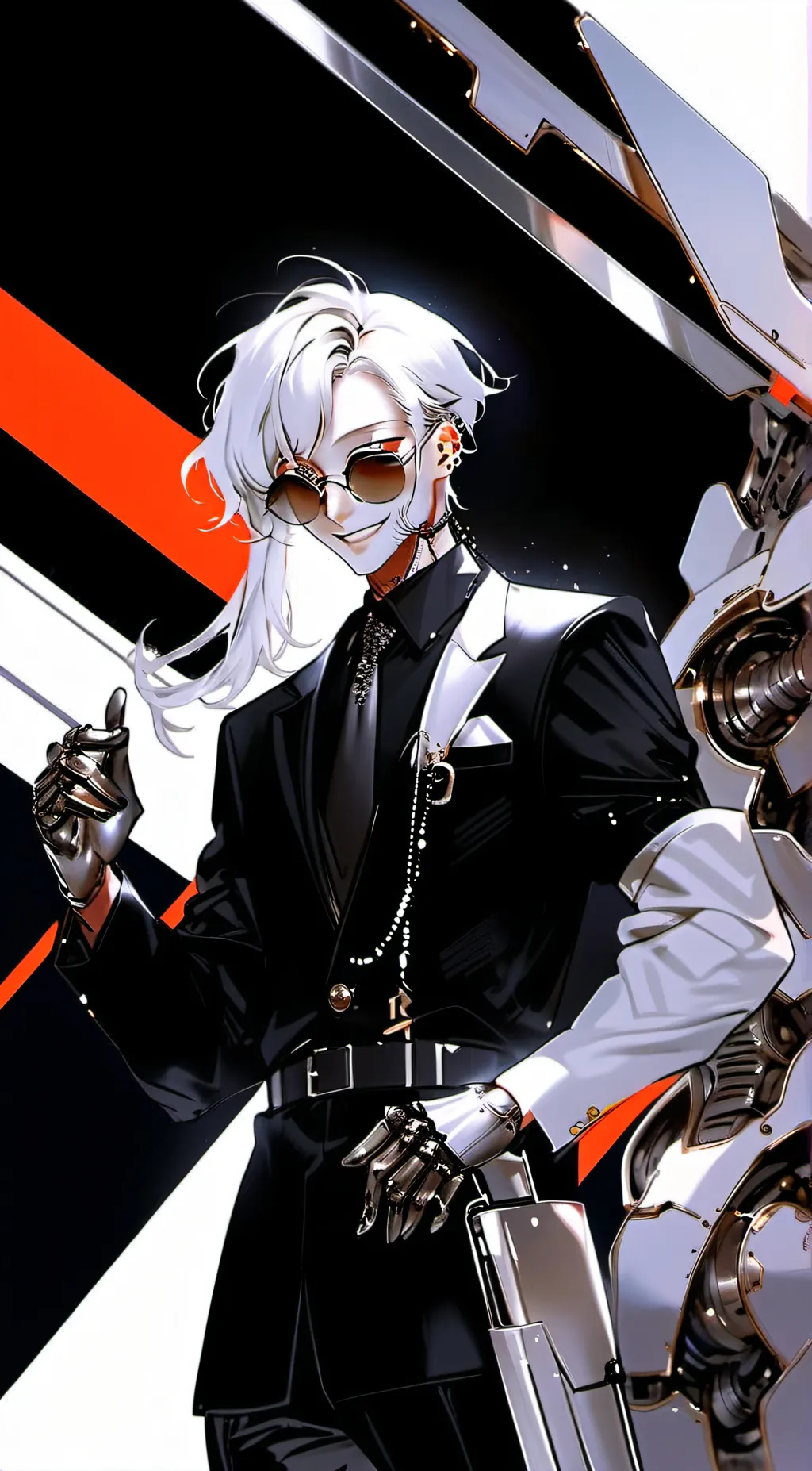 ai character: gojo the senior background