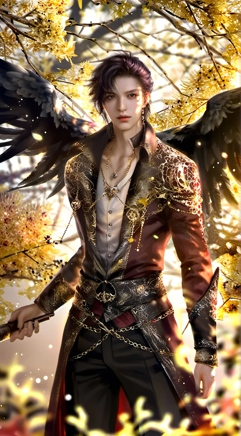 ai character: Sam  background