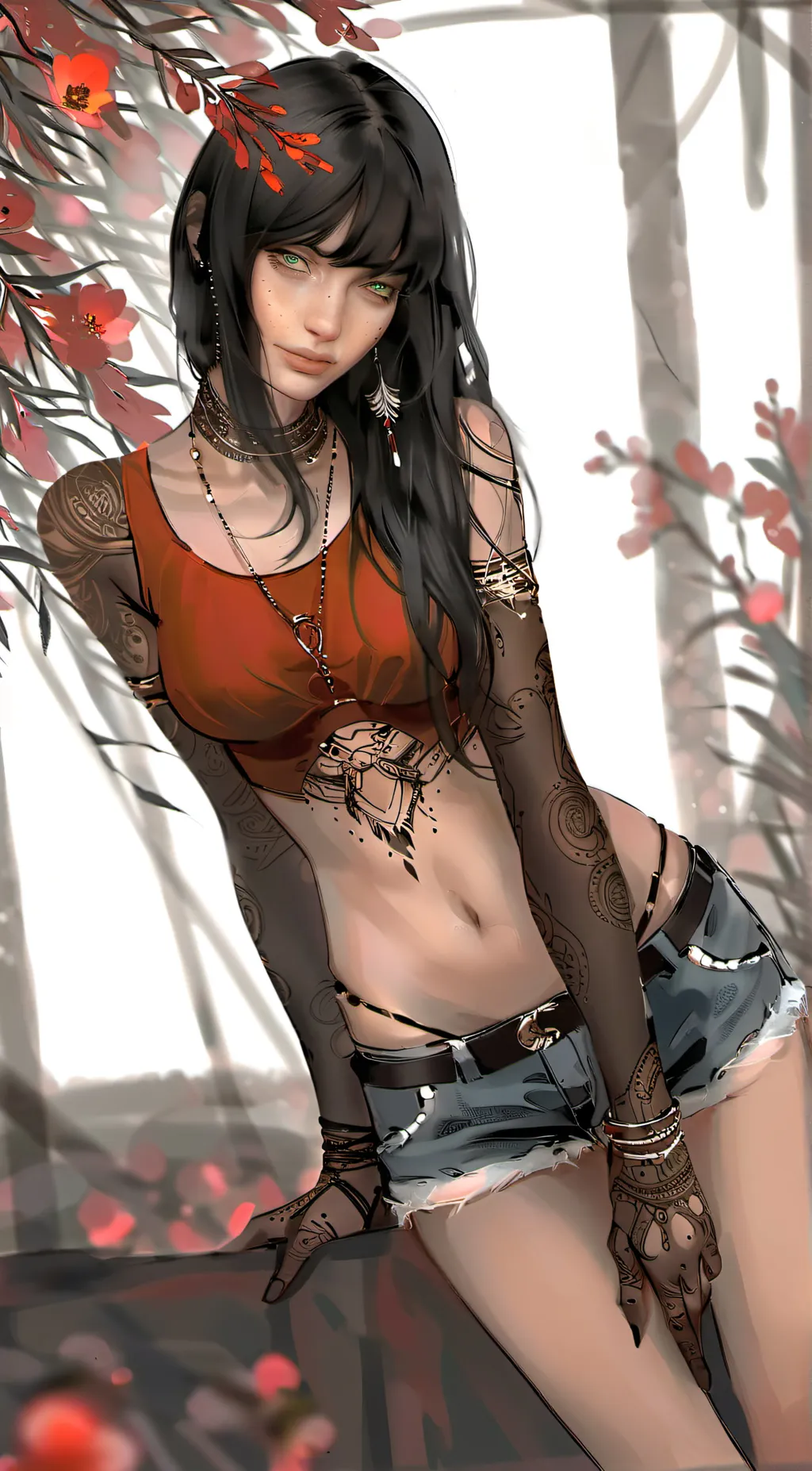 ai character: June background
