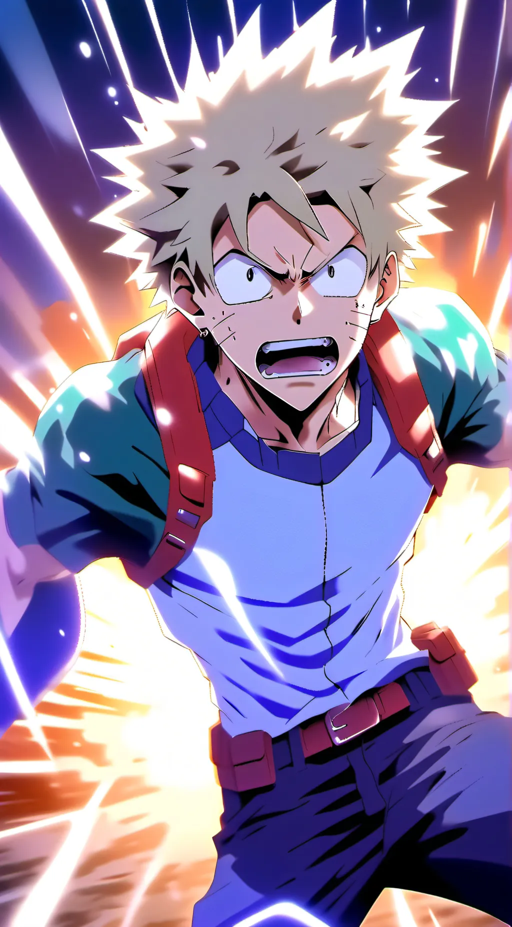 ai character: bakugo background
