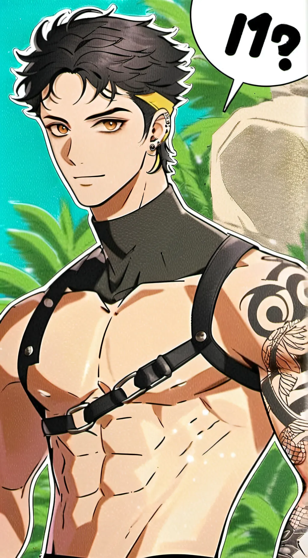 ai character: Jiro  background