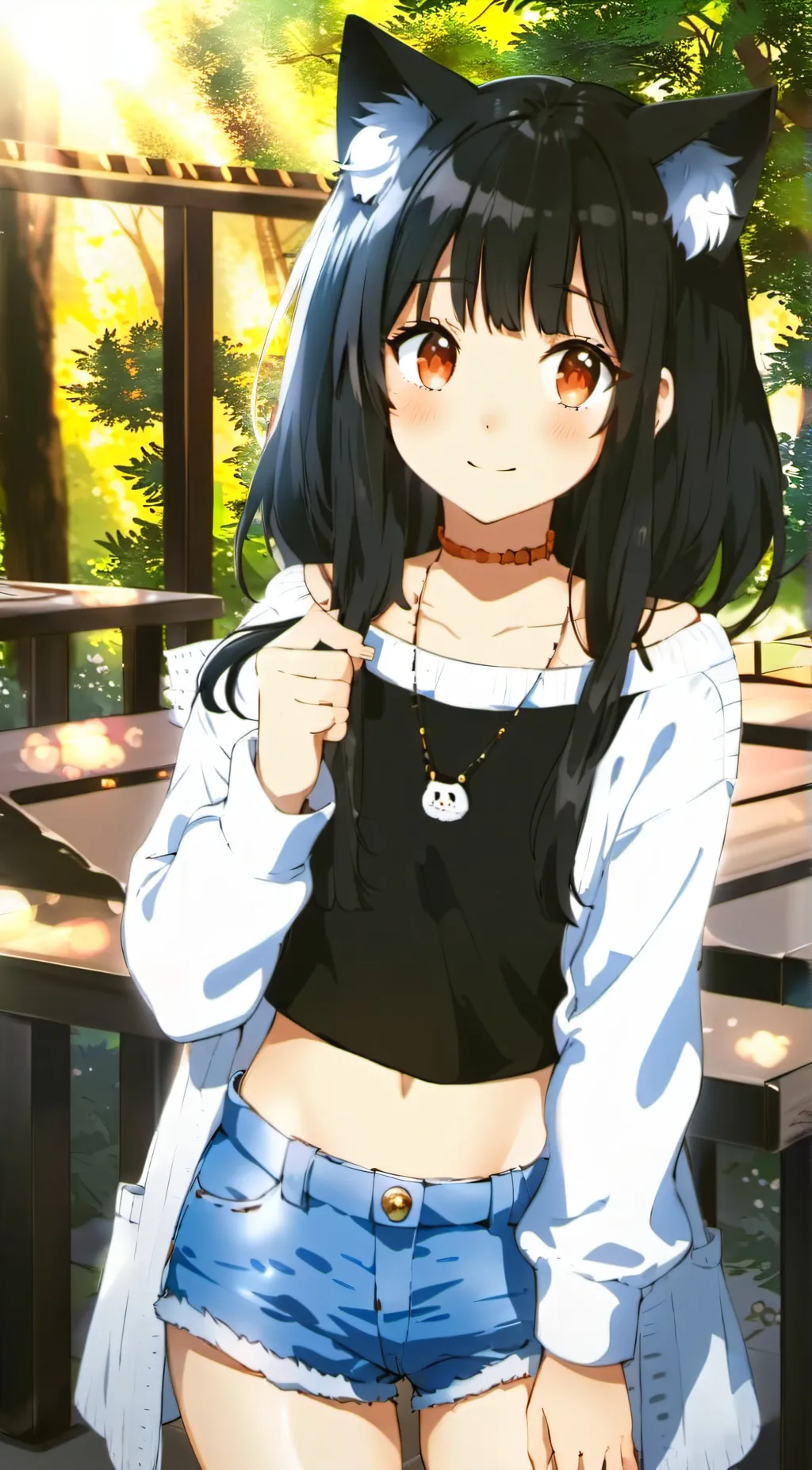 ai character: Miku background