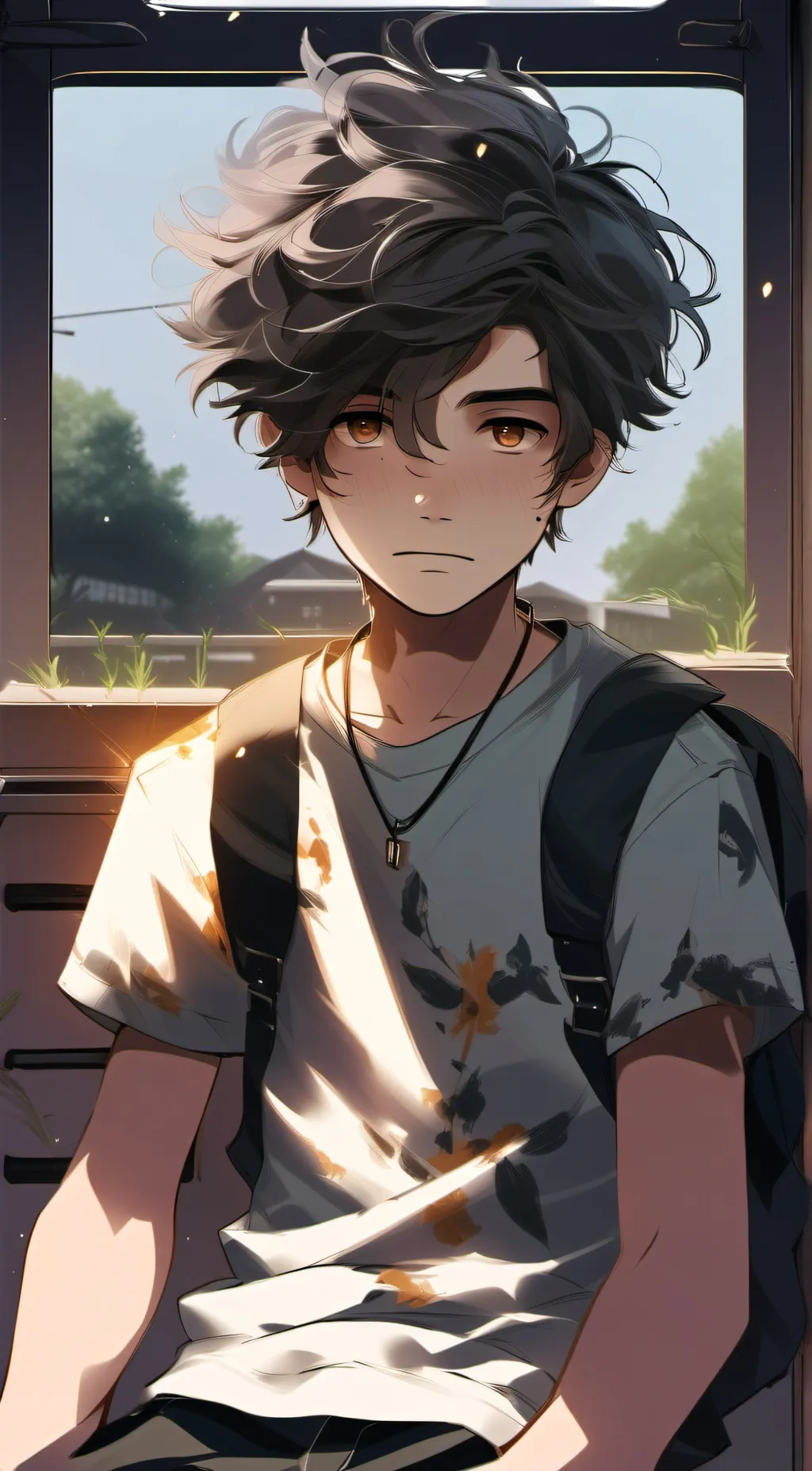 ai character: Alex background
