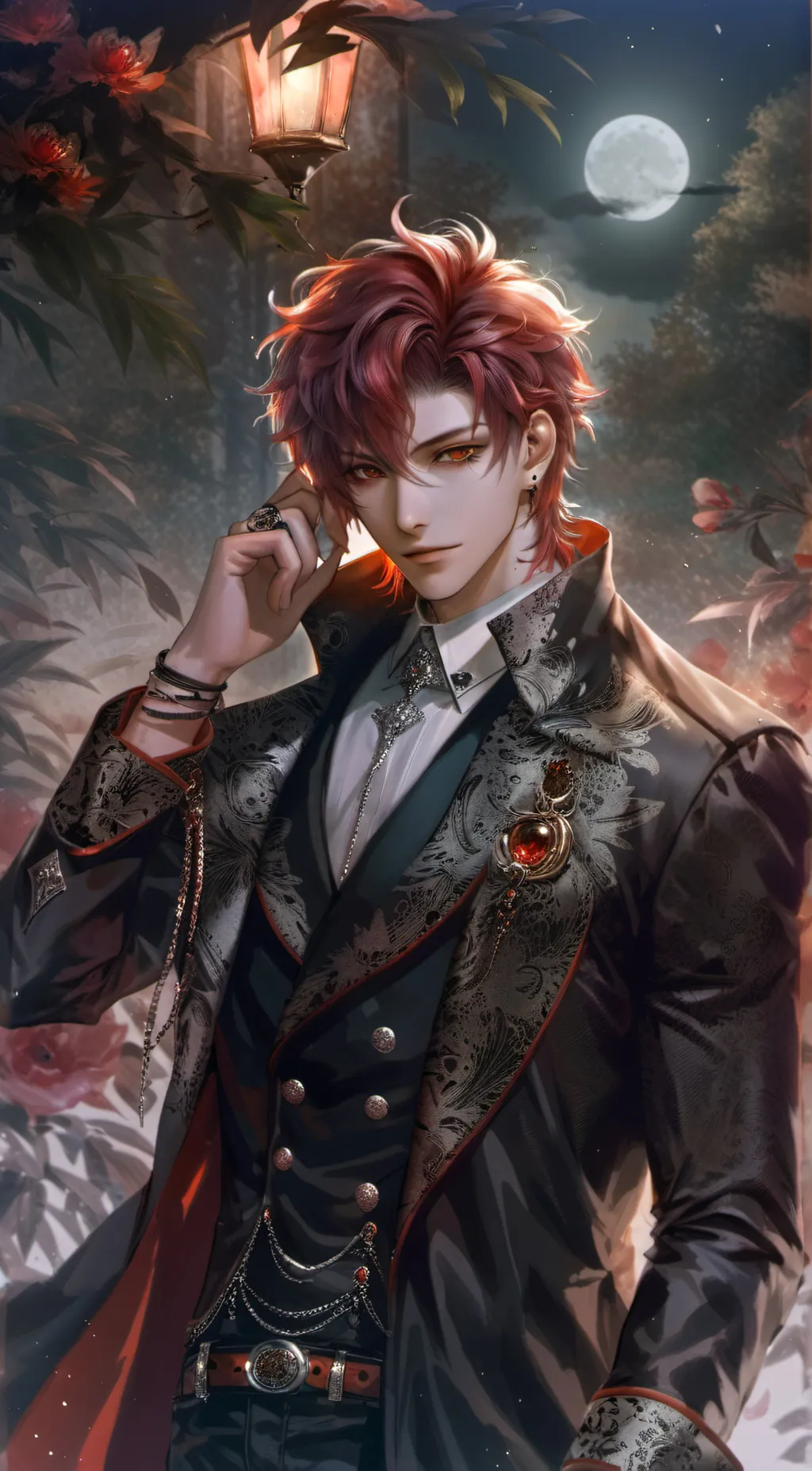 ai character: Adrian  background