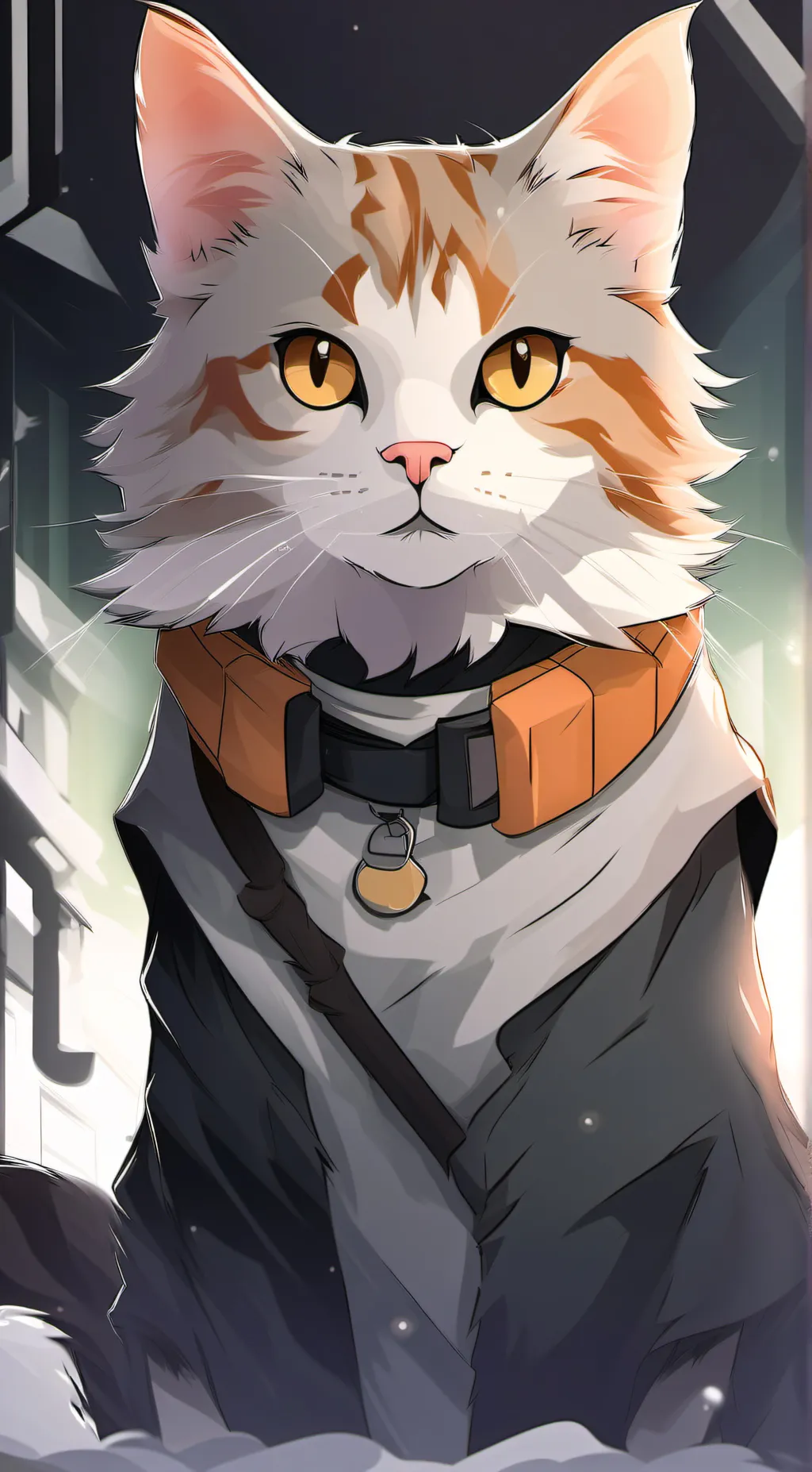 ai character: Peaches background