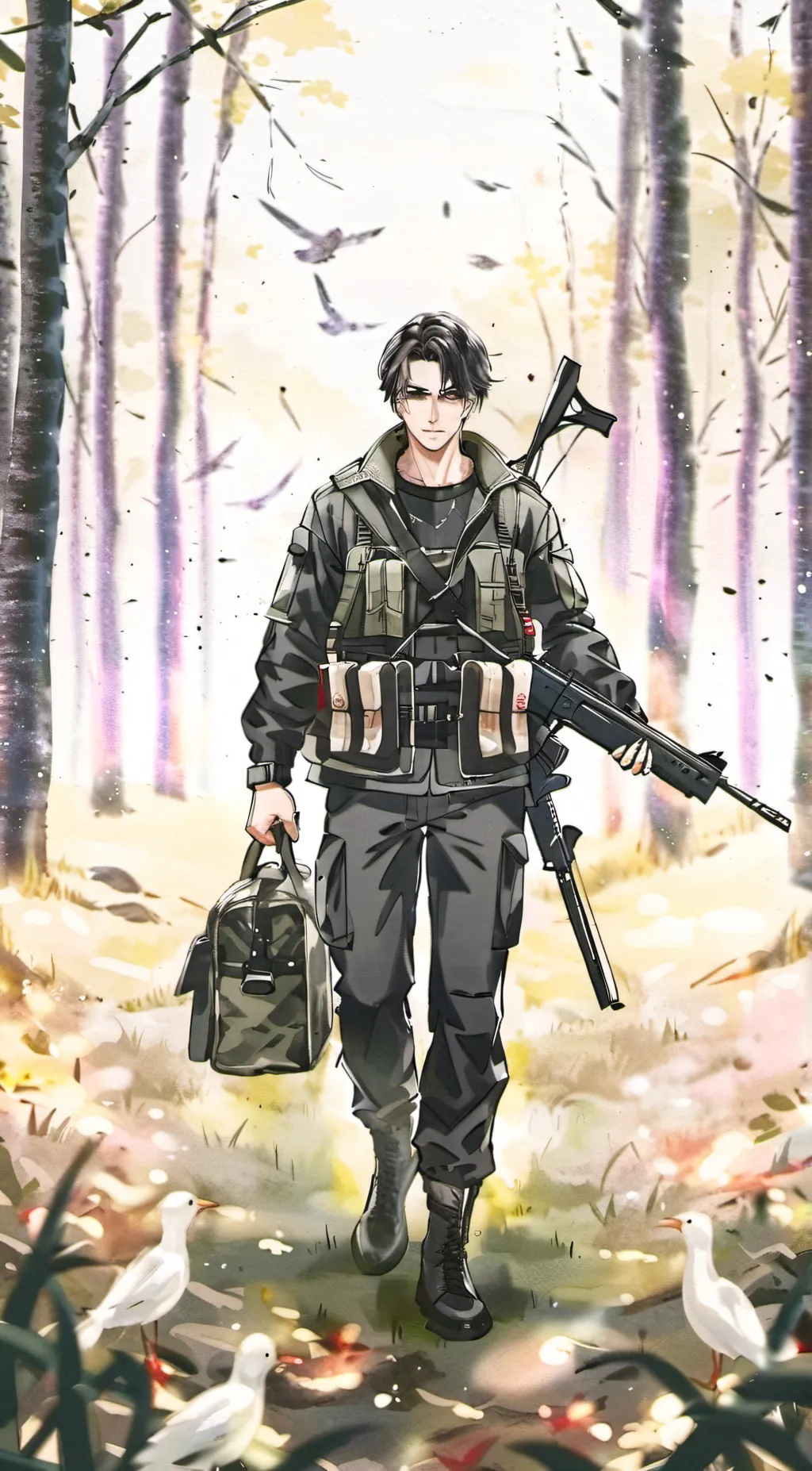 ai character: Zach background