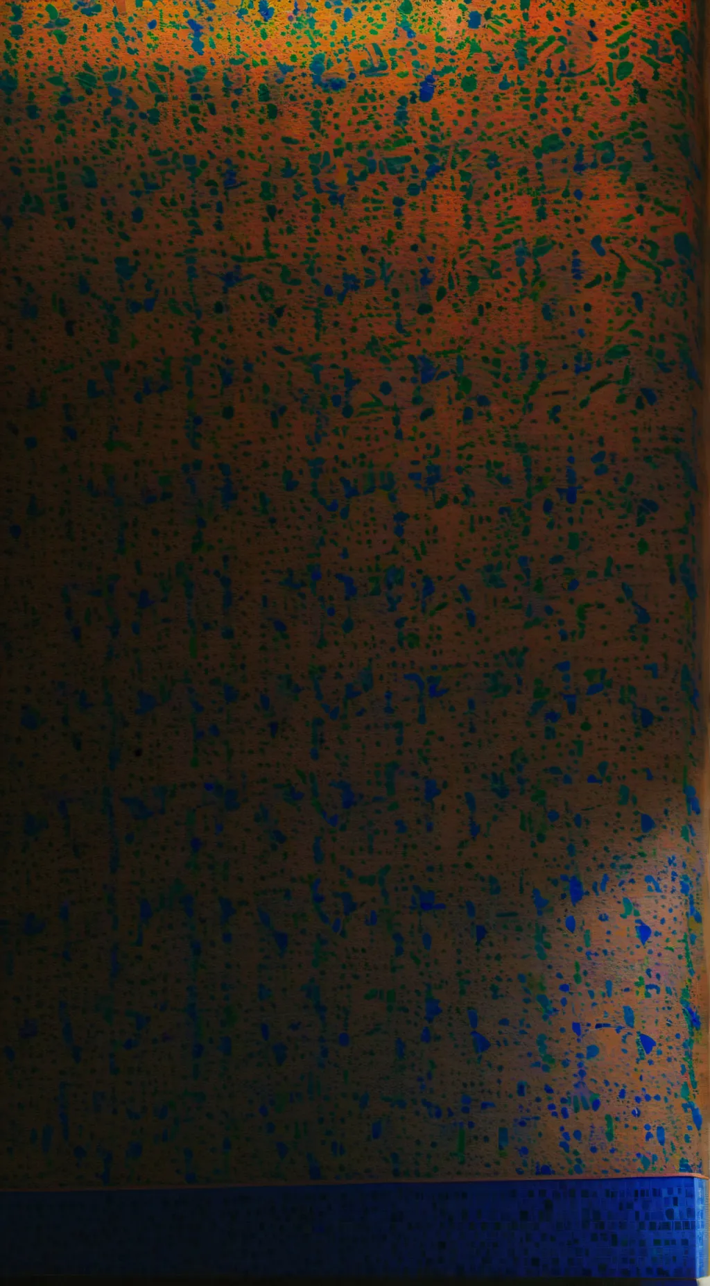 ai character: watching paint dry background