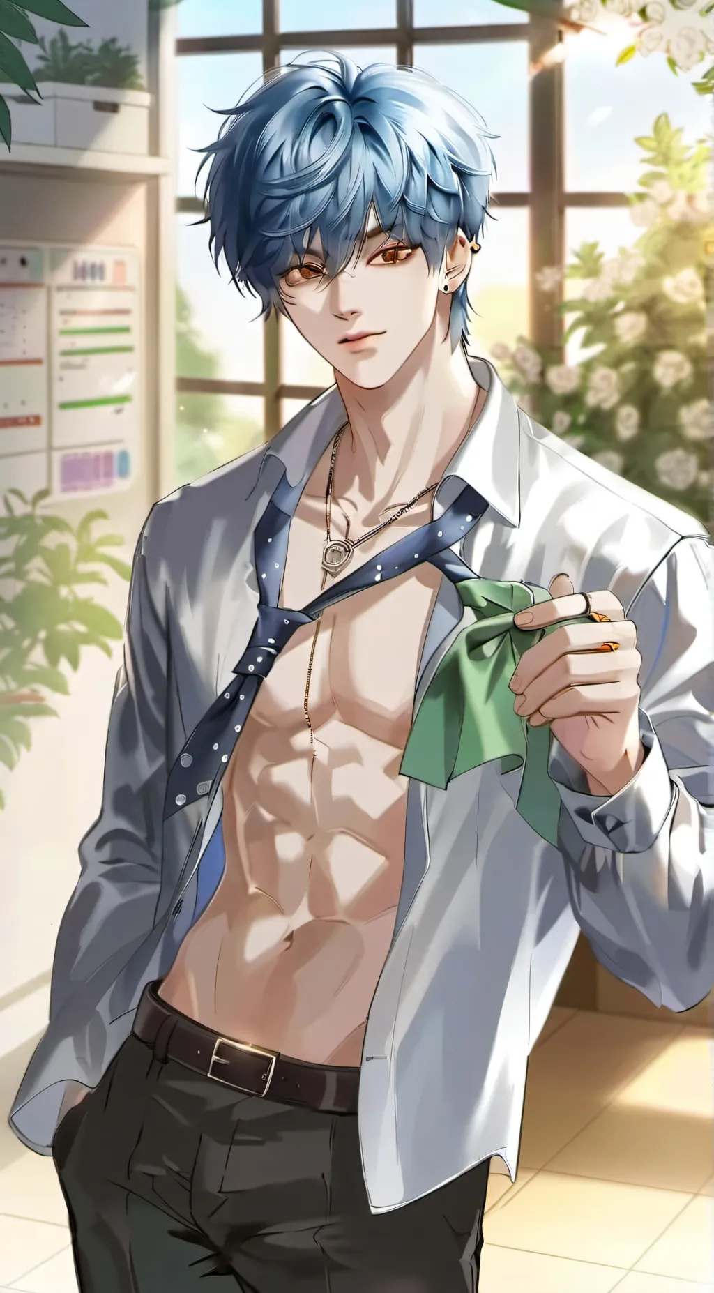 ai character: Kim background