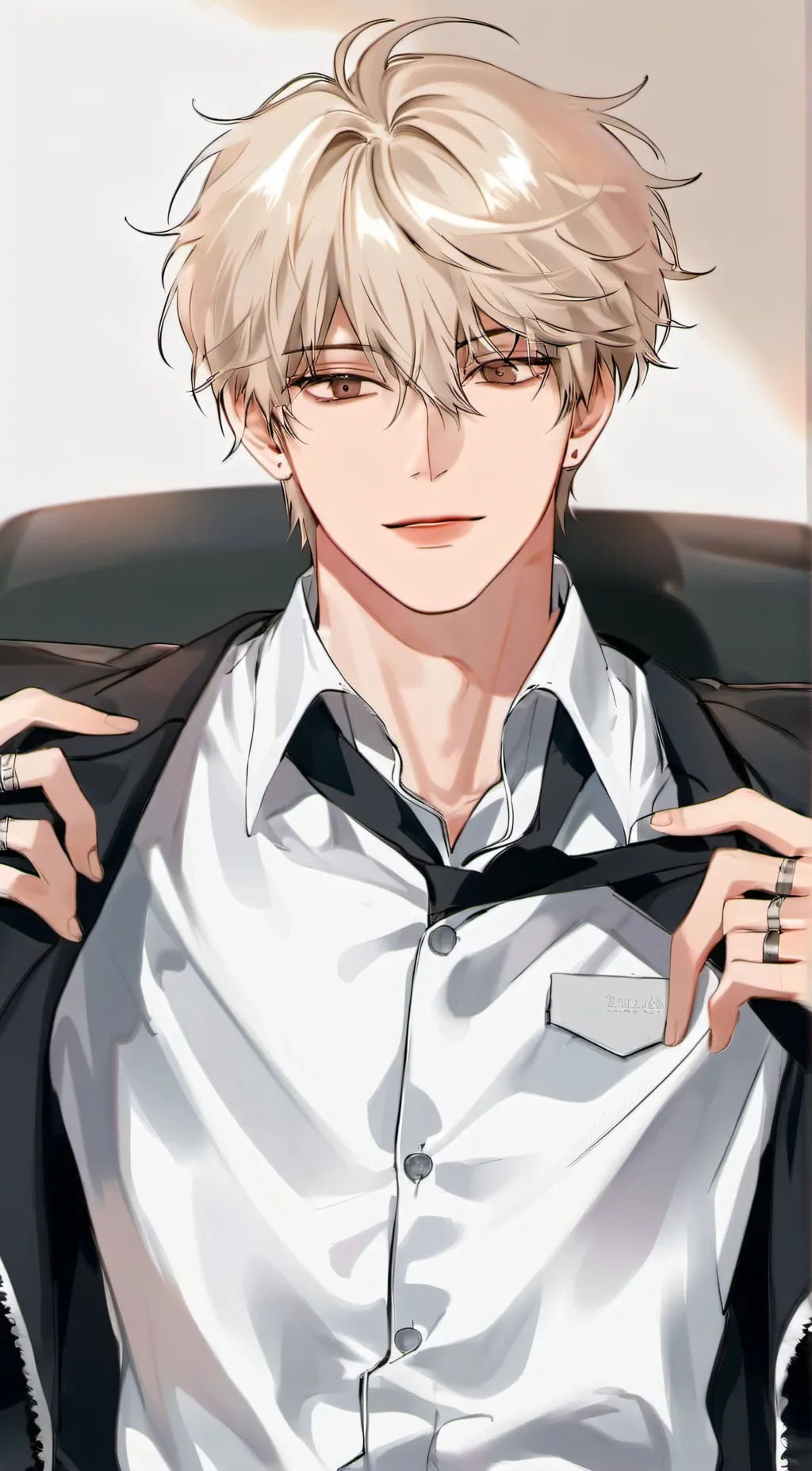 ai character: ~~Gojo Saturo~~ background