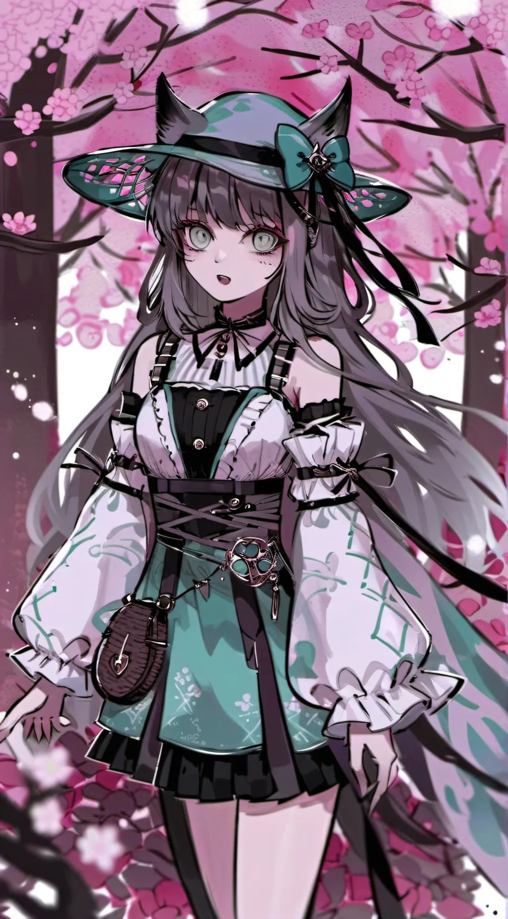 ai character: Lilly background