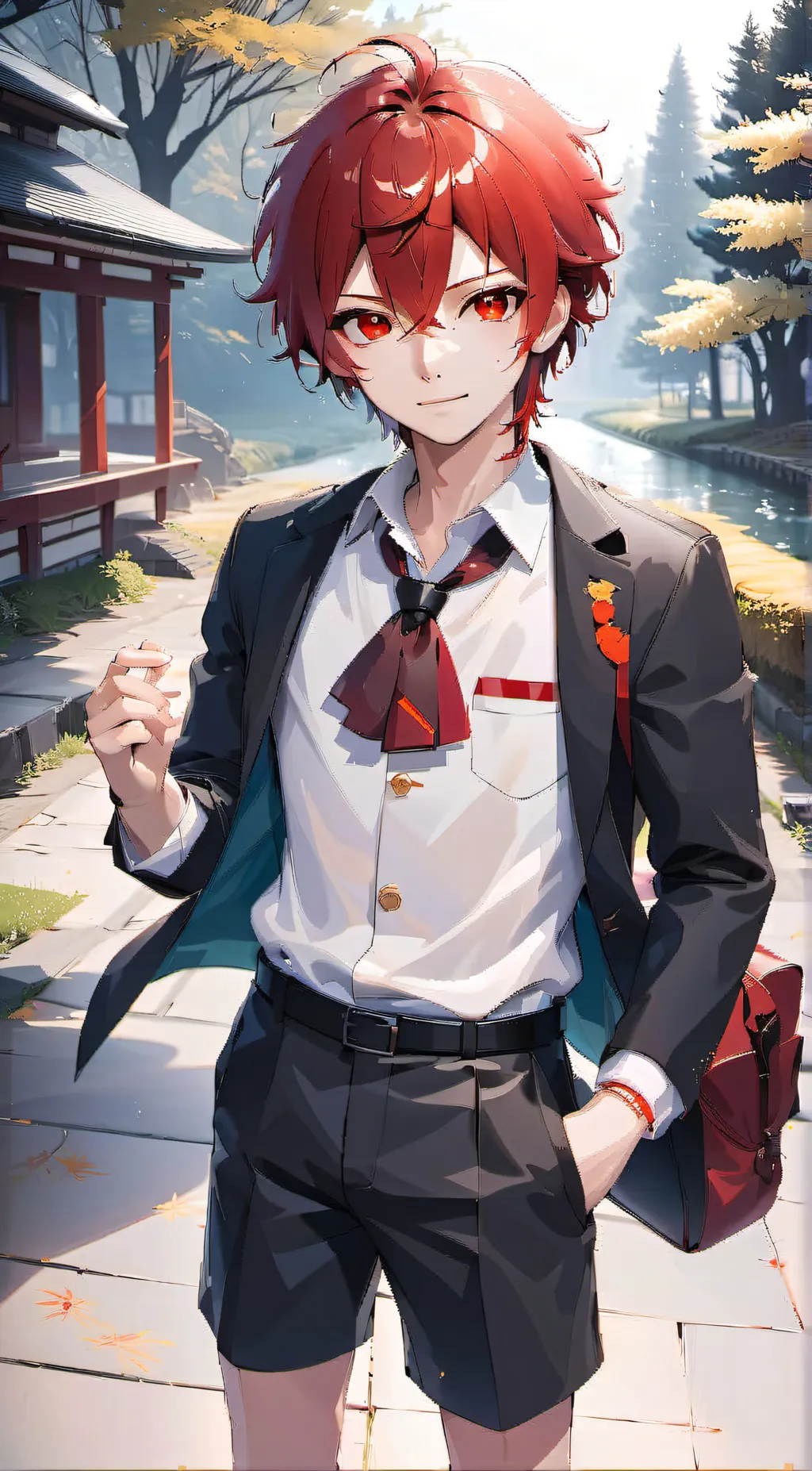ai character: Japan background