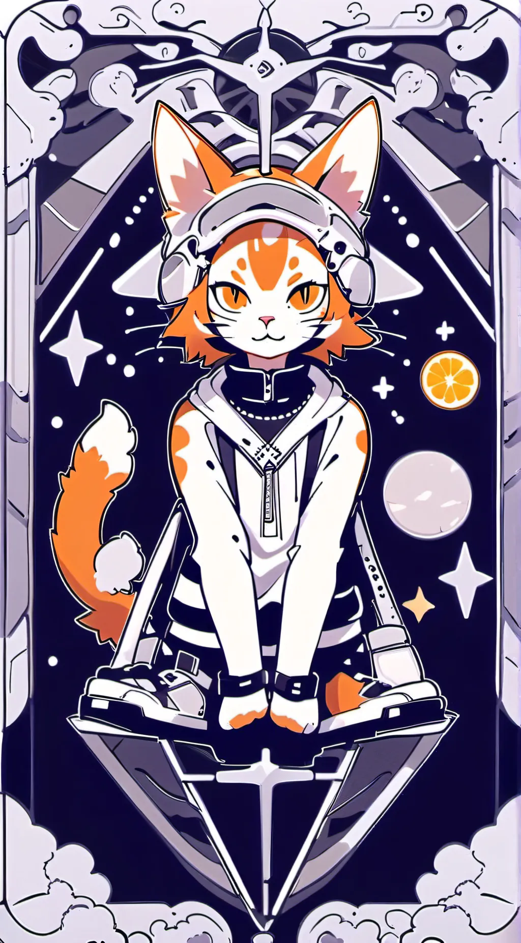 ai character: I am cat vr game background