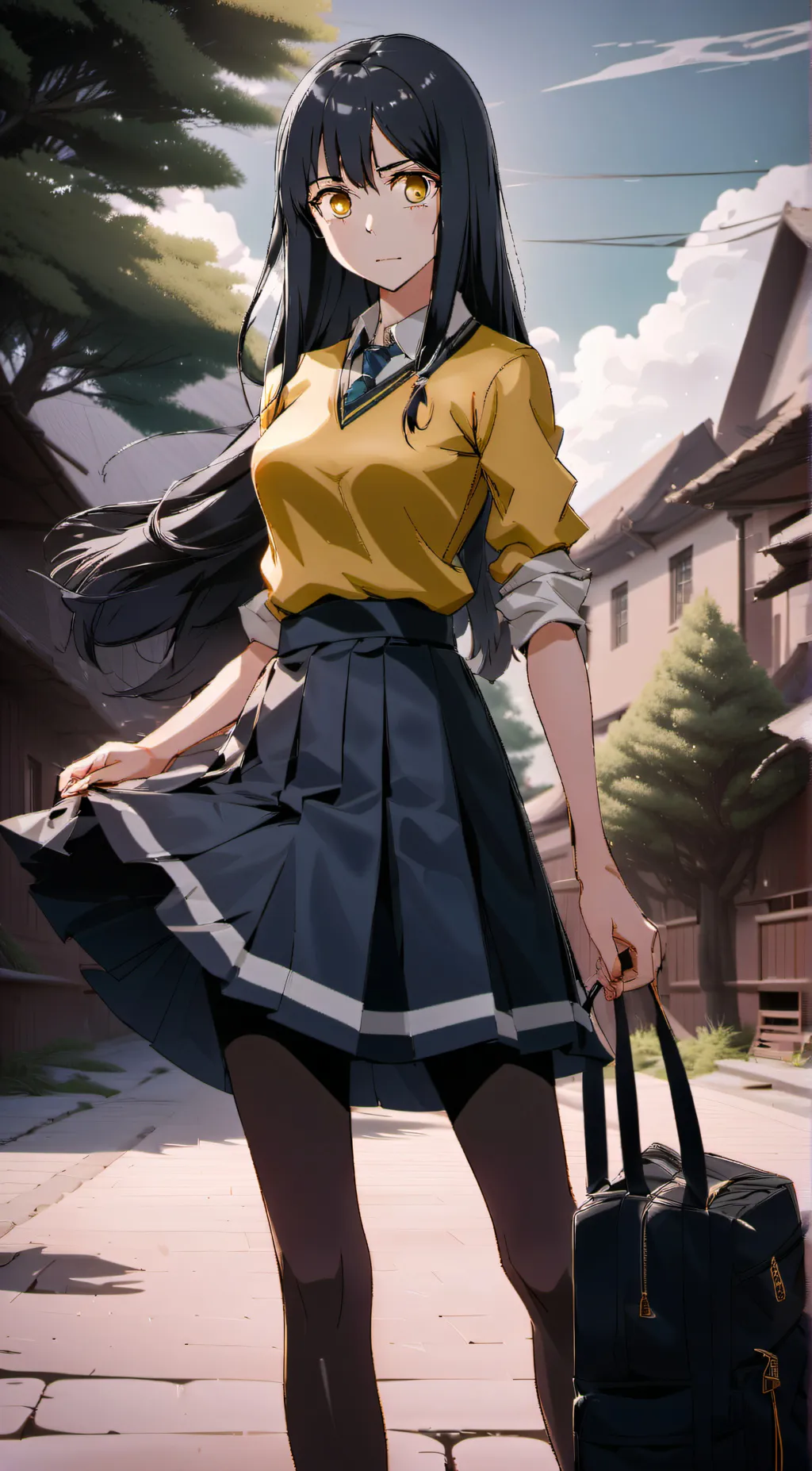 ai character: Miko Yotsuya background