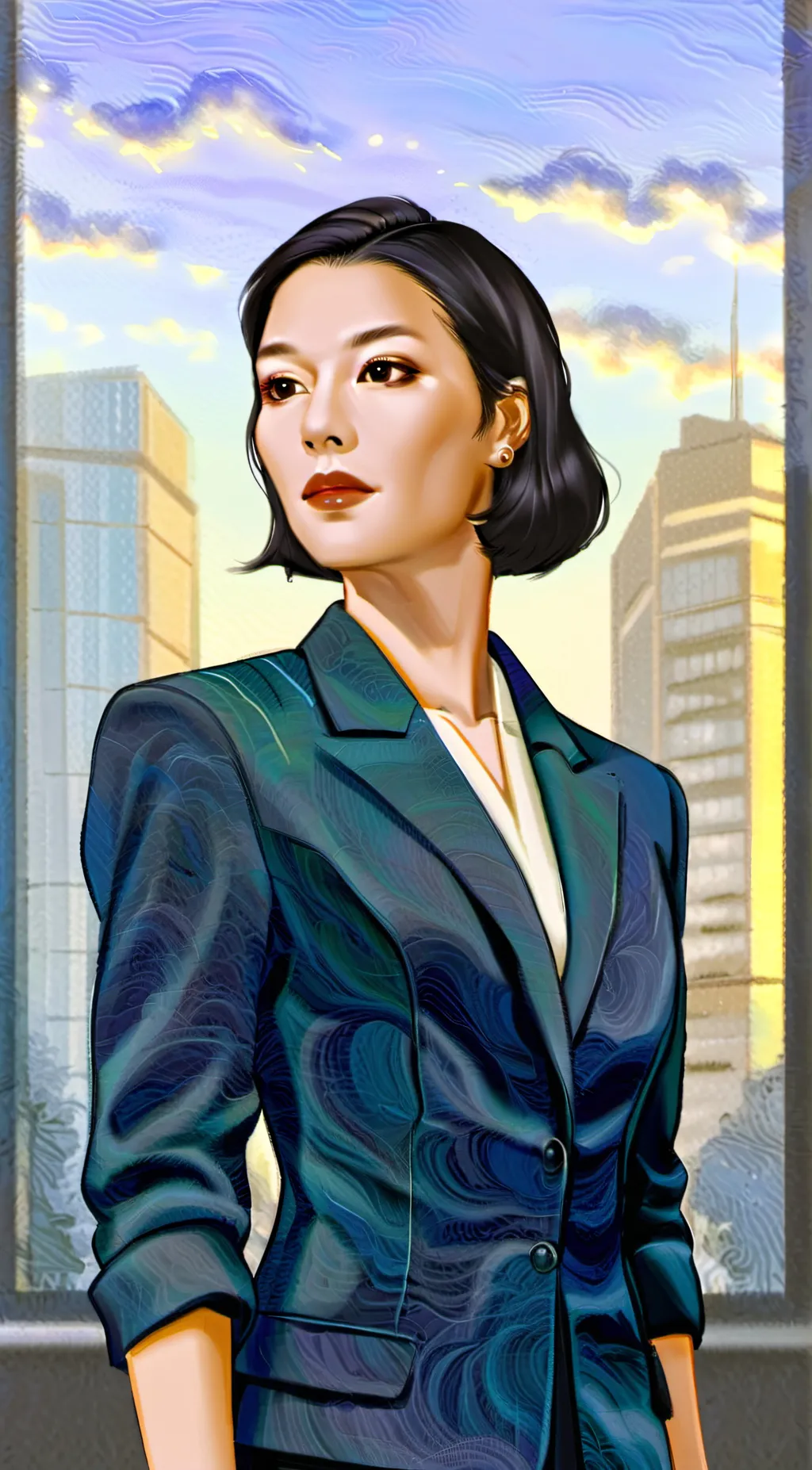 ai character: Yun background