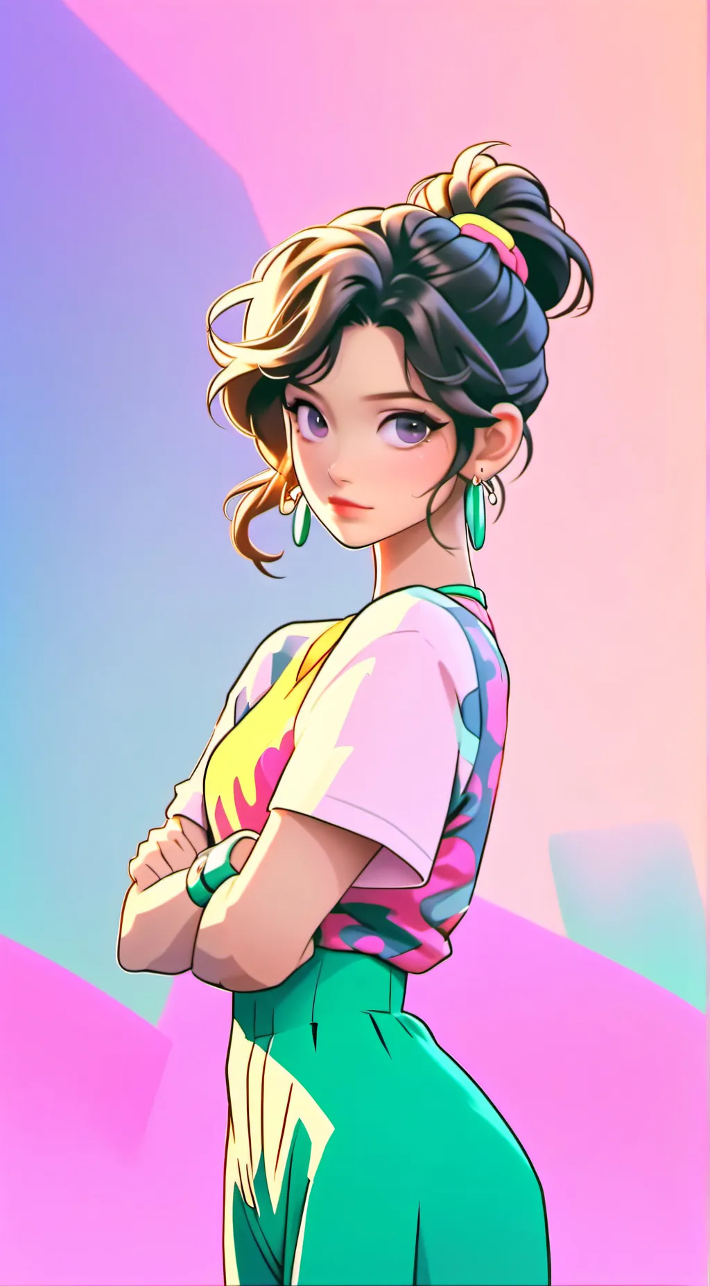 ai character: Ella background