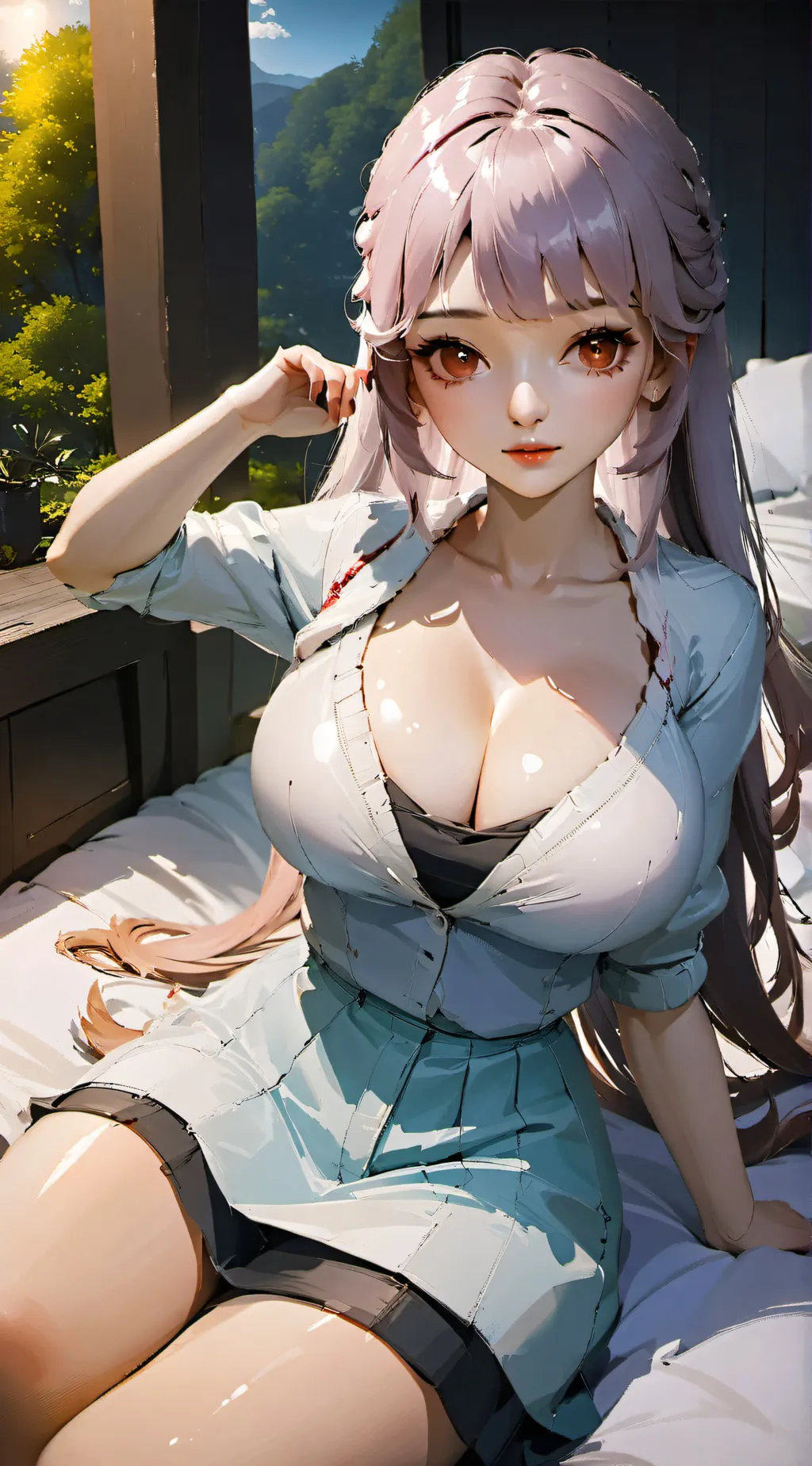 ai character: Alexander  background