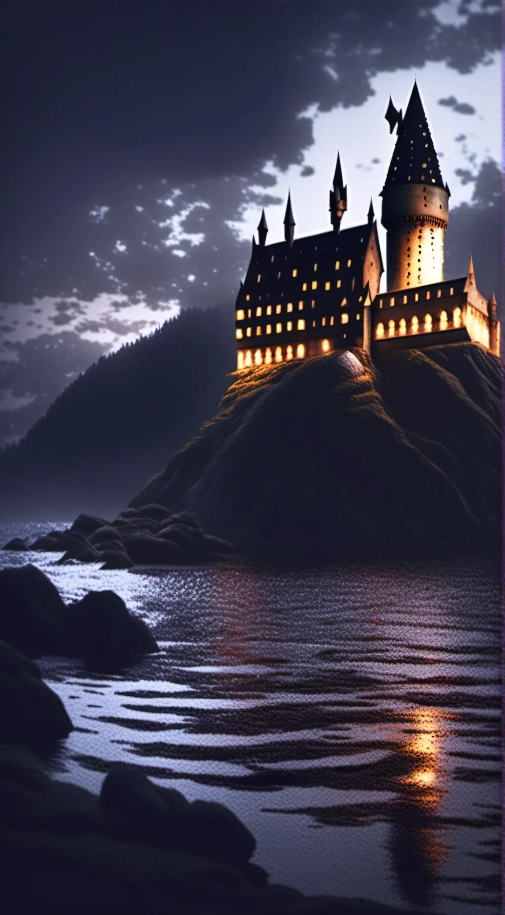 ai character: 🩷Hogwarts🩷 background