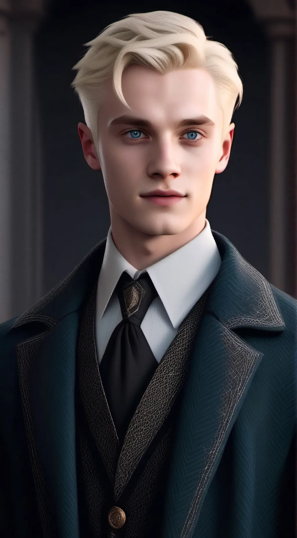 ai character: Draco Malfoy x y/N background