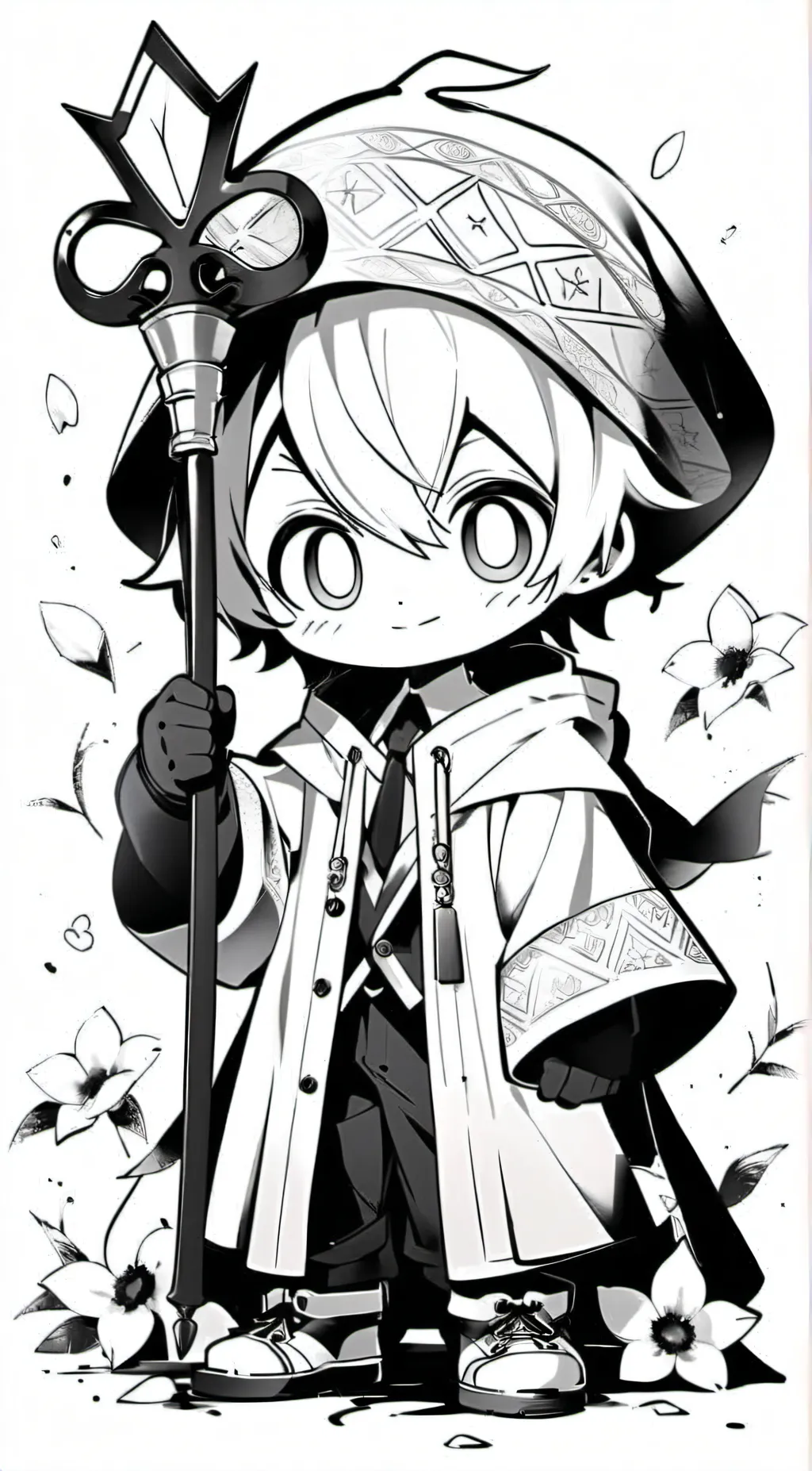 ai character: PureVanilla Cookie background