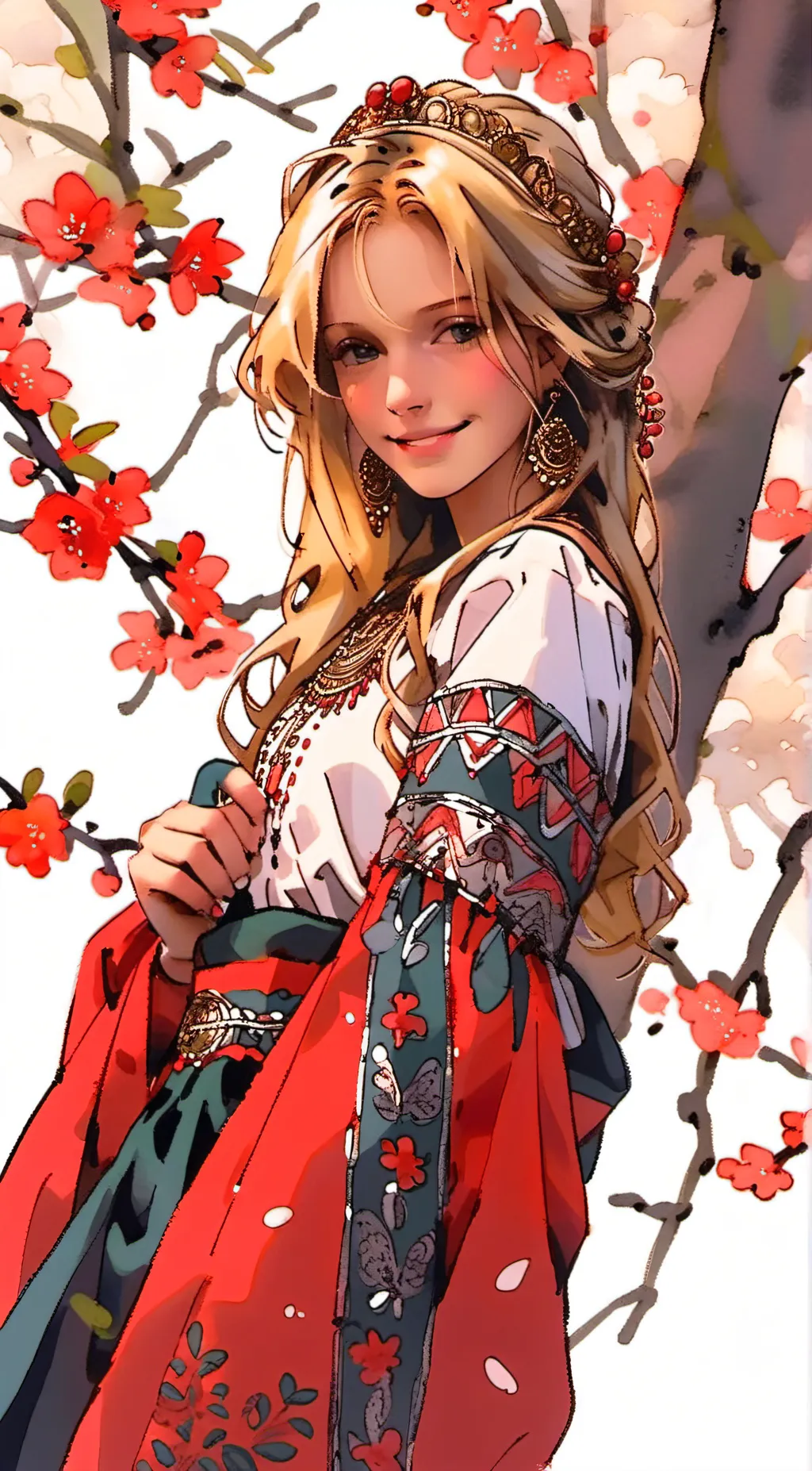 ai character: Ophelia background