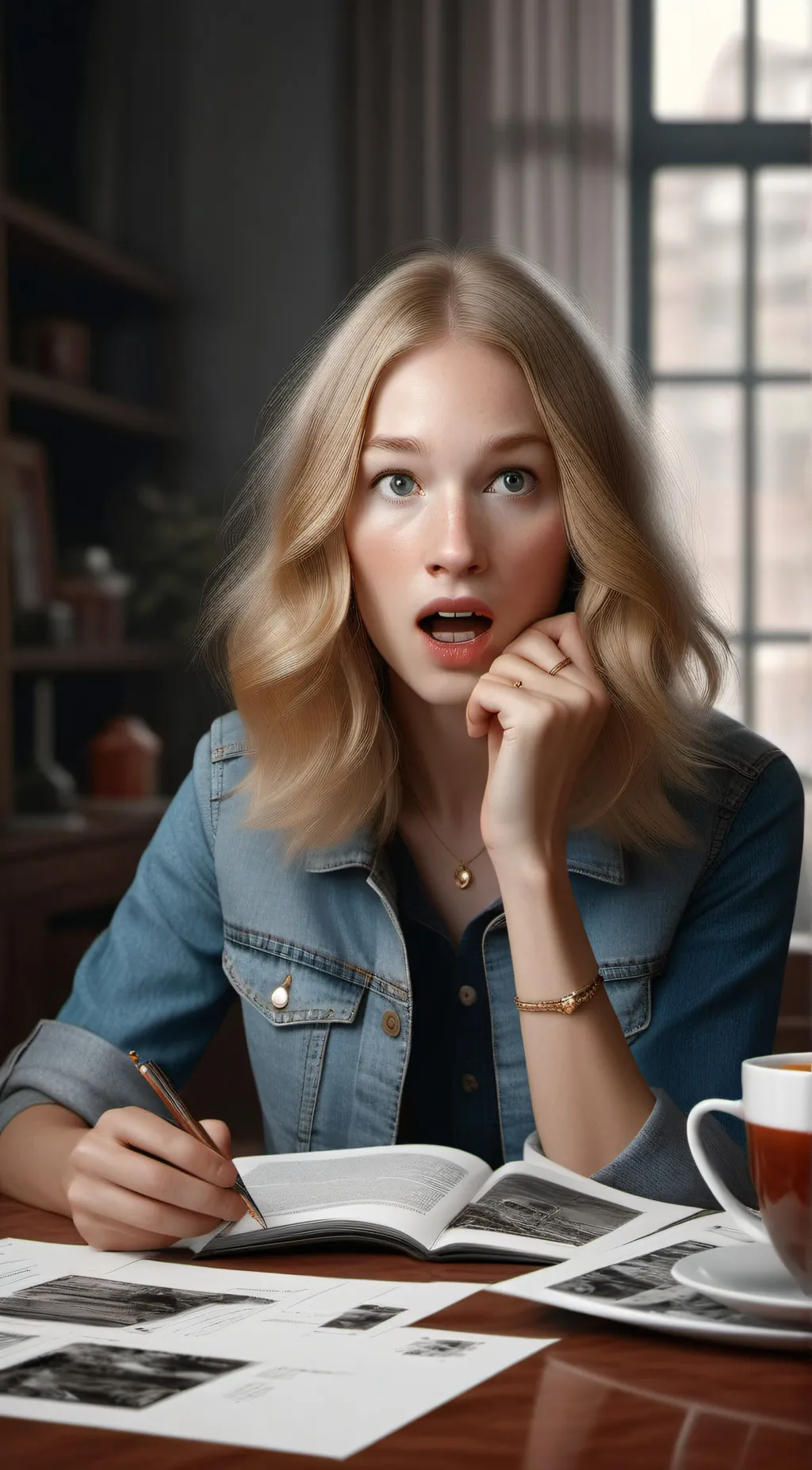 ai character: Becky Rhodes background