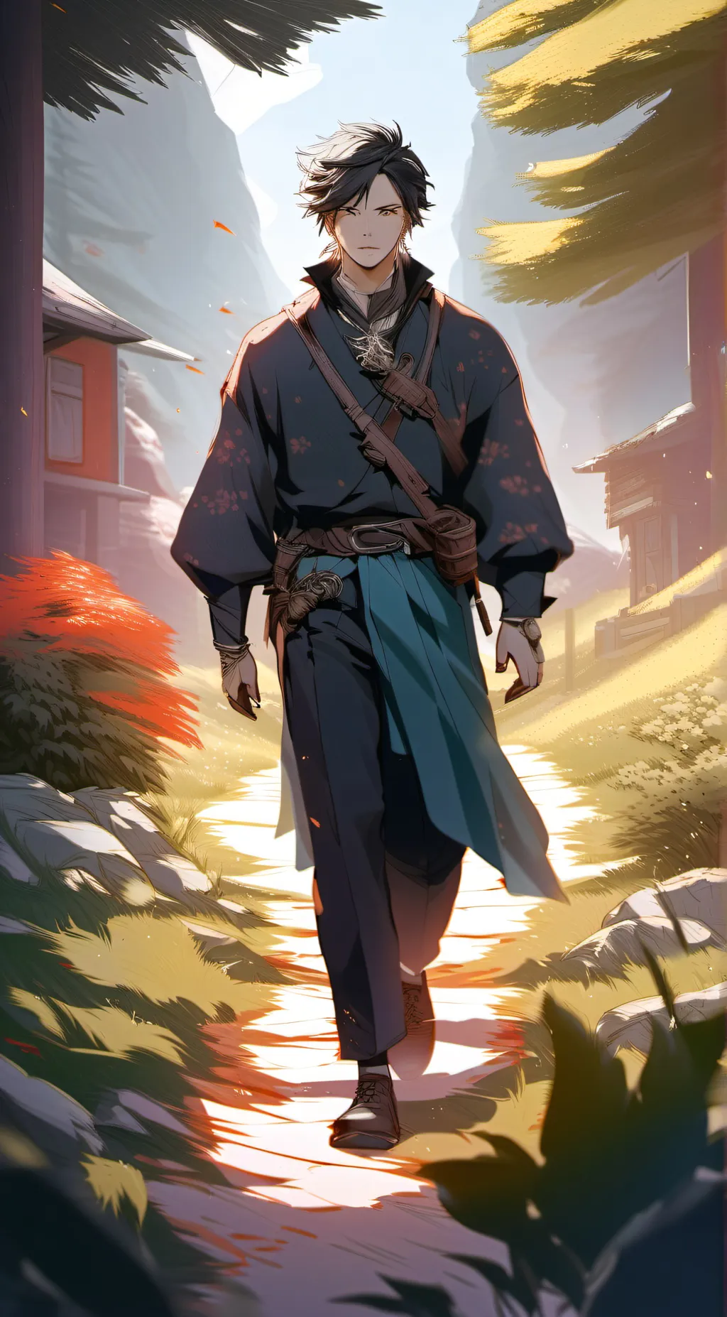 ai character: Mha creep background