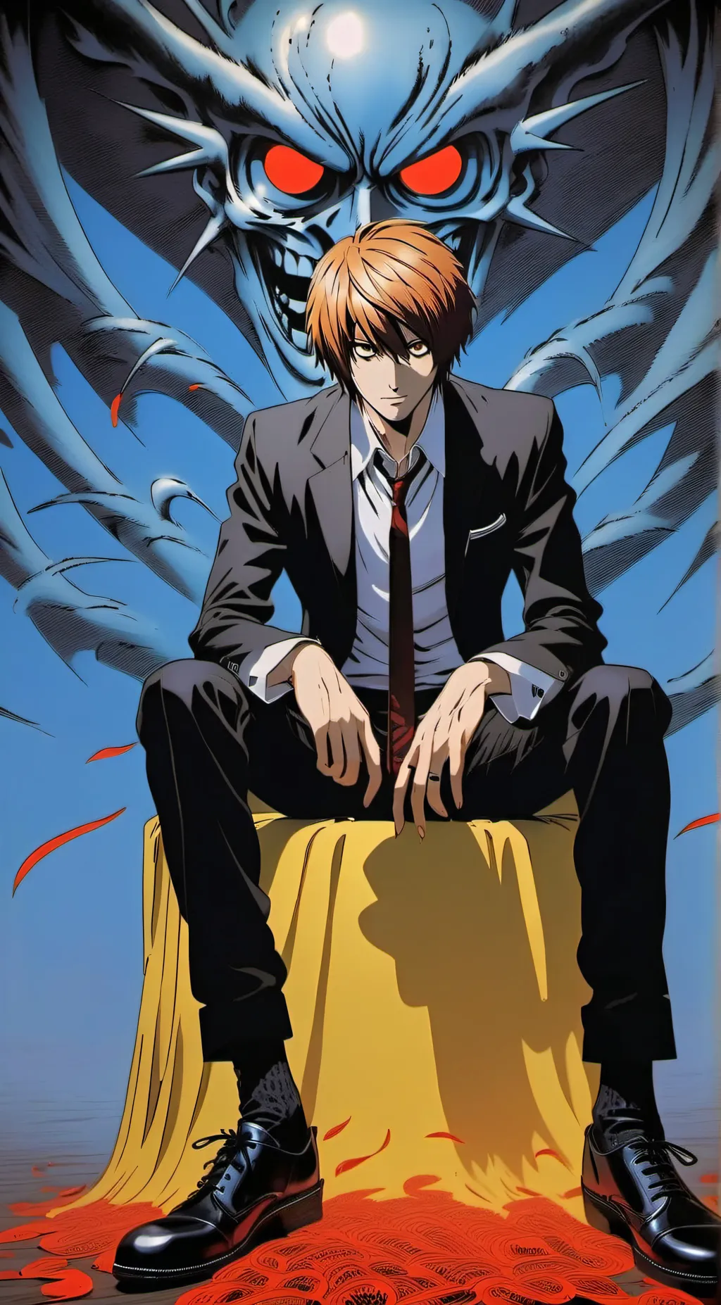 ai character: Death Note  background