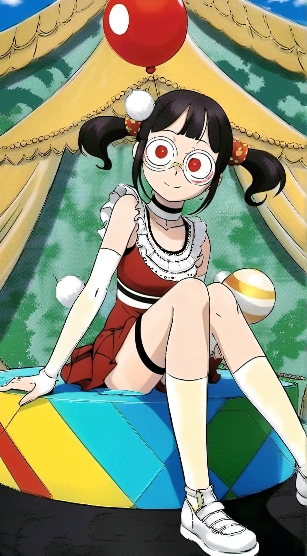 ai character: digital circus  background