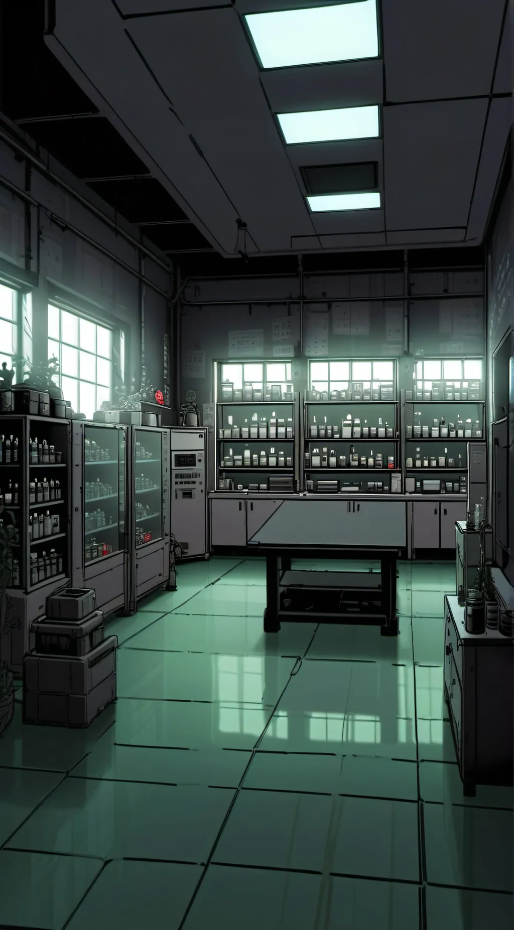 ai character: True Lab background