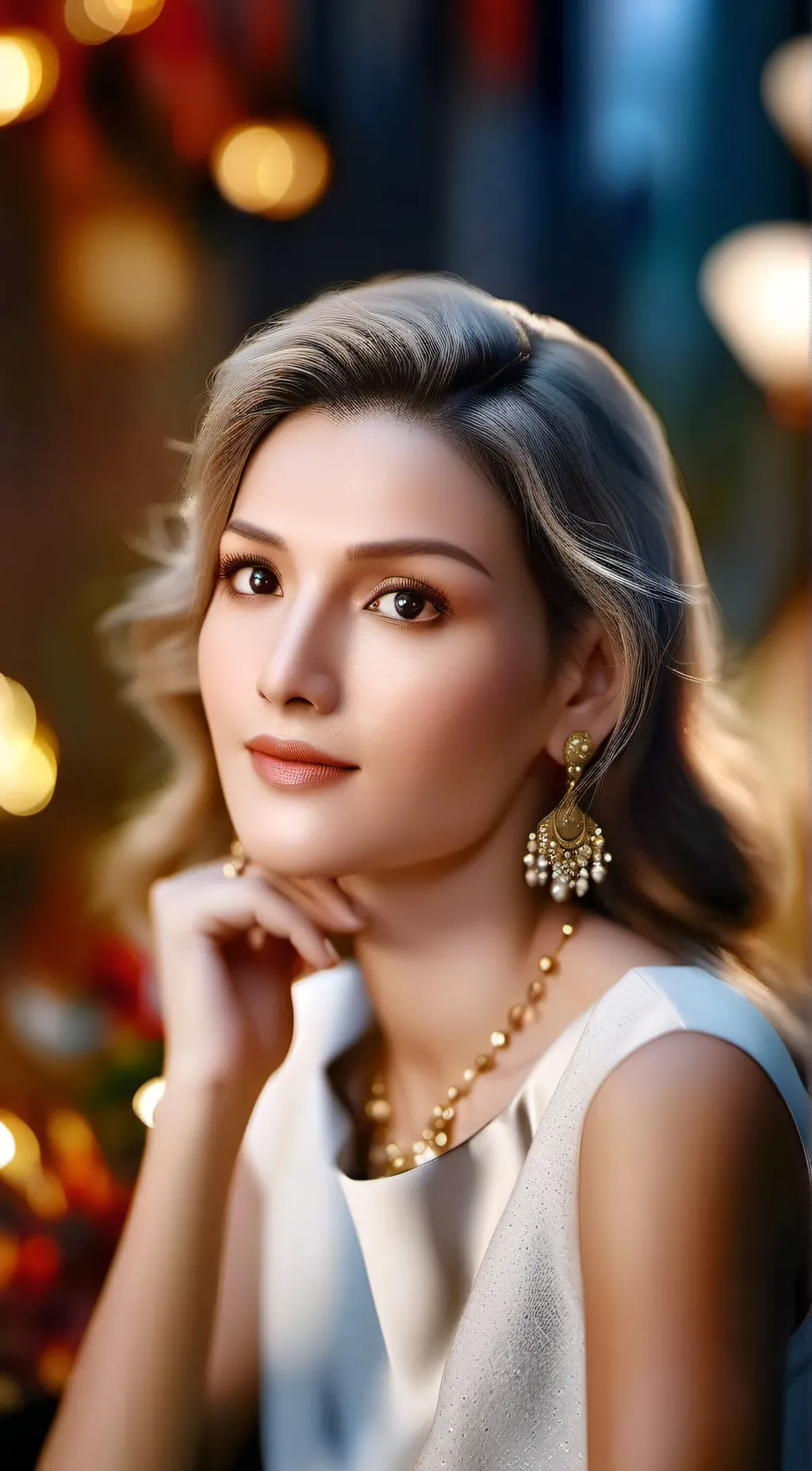 ai character: Bella  background