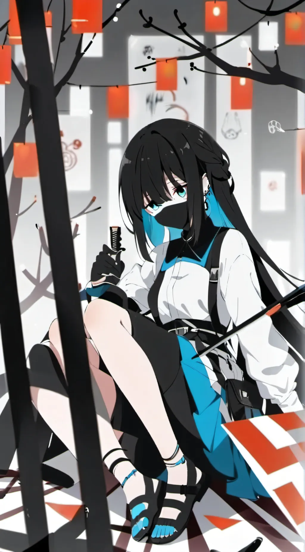 ai character: Hashiras background