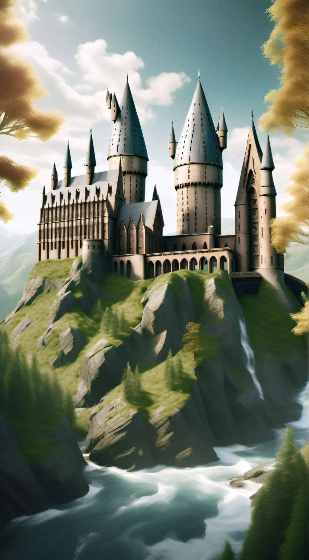 ai character: Hogwarts🐍 background