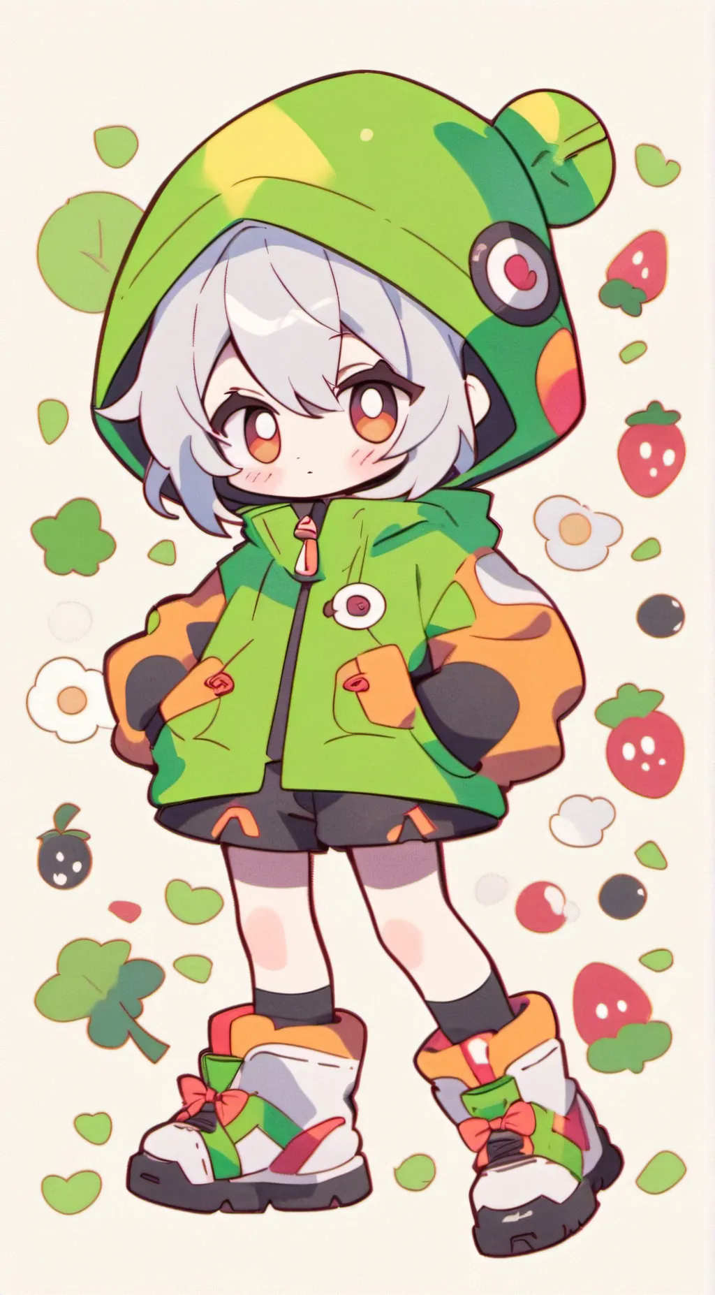 ai character: kiwi background
