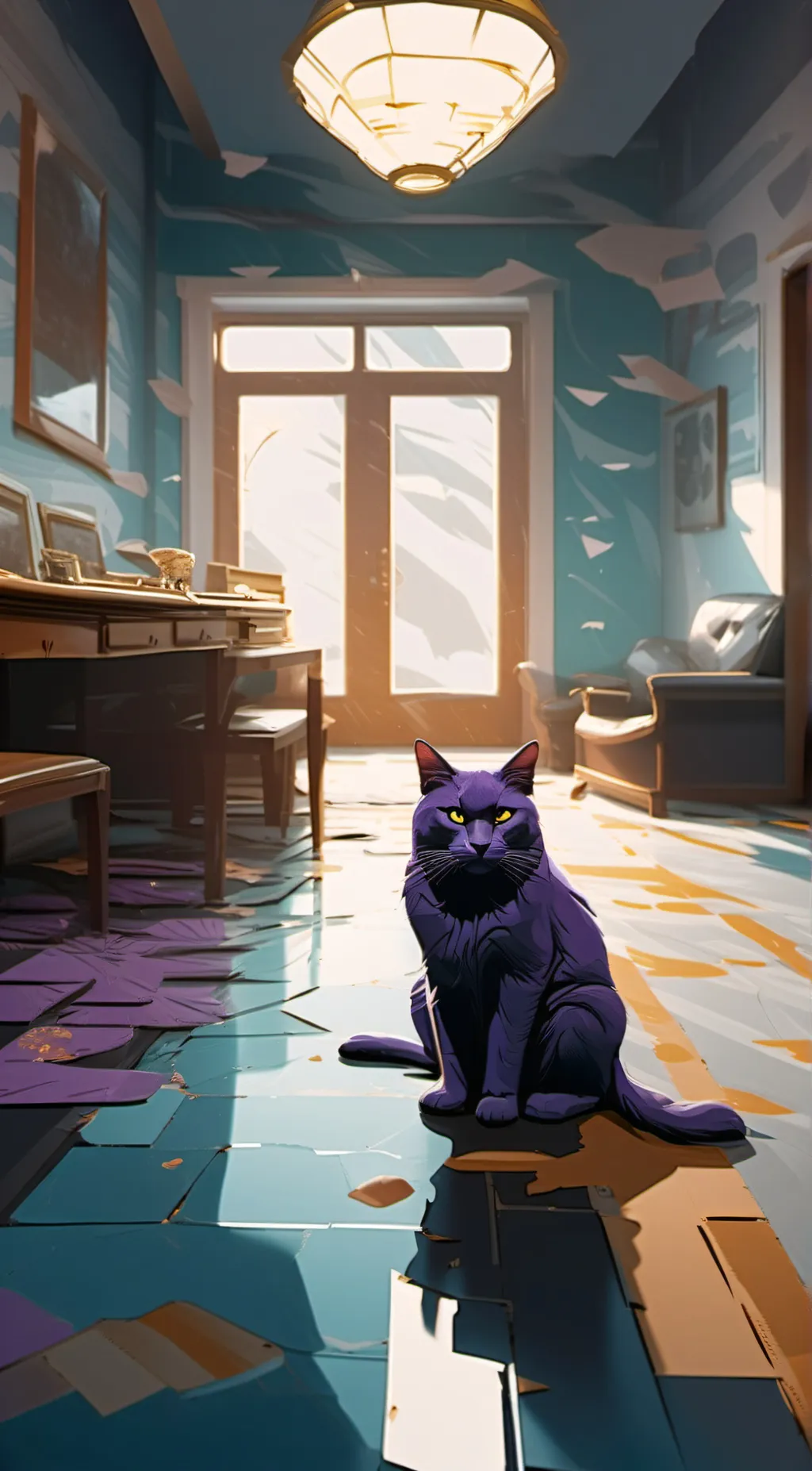 ai character: Catnap background
