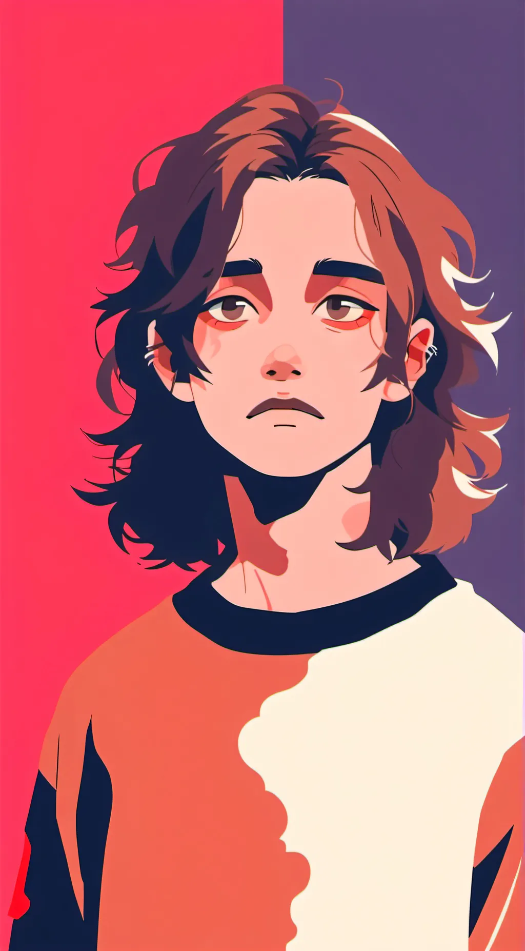 ai character: Sebastian  background