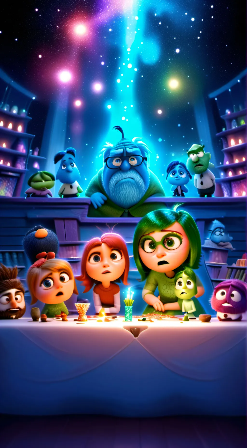 ai character: inside out 2 but.. background