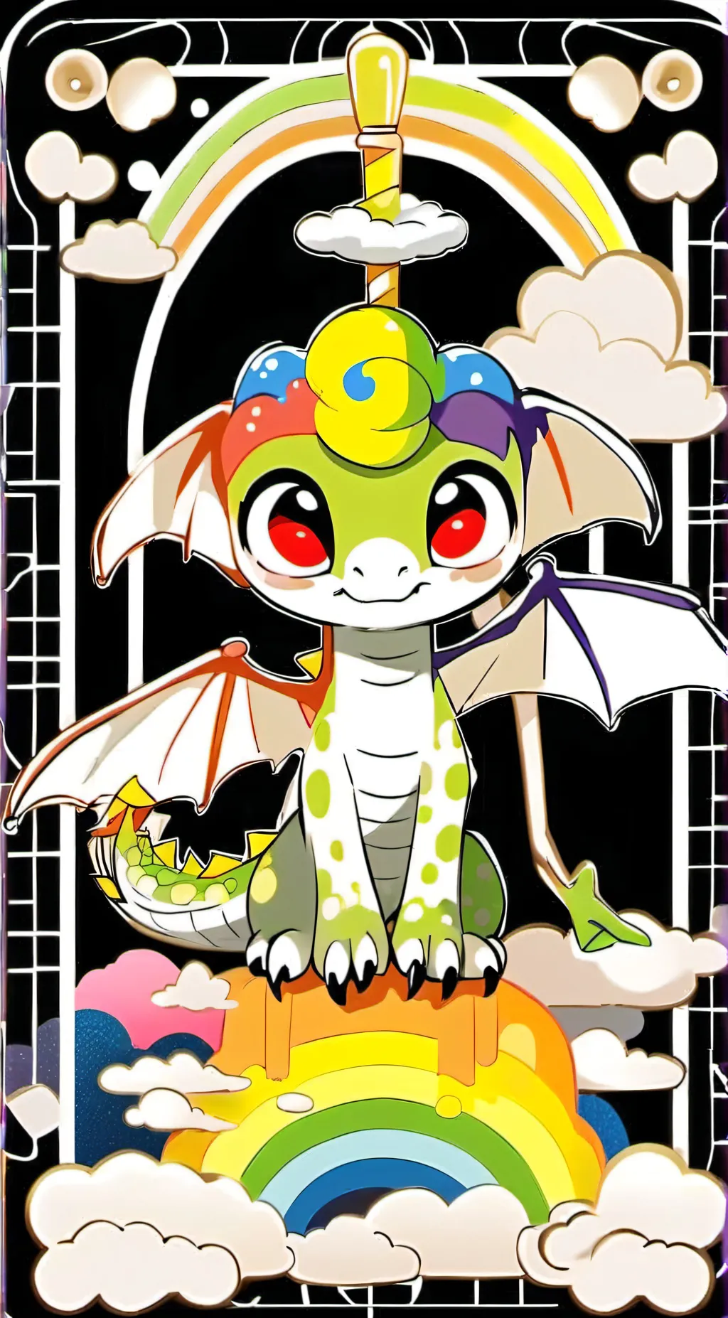 ai character: Xadia! background