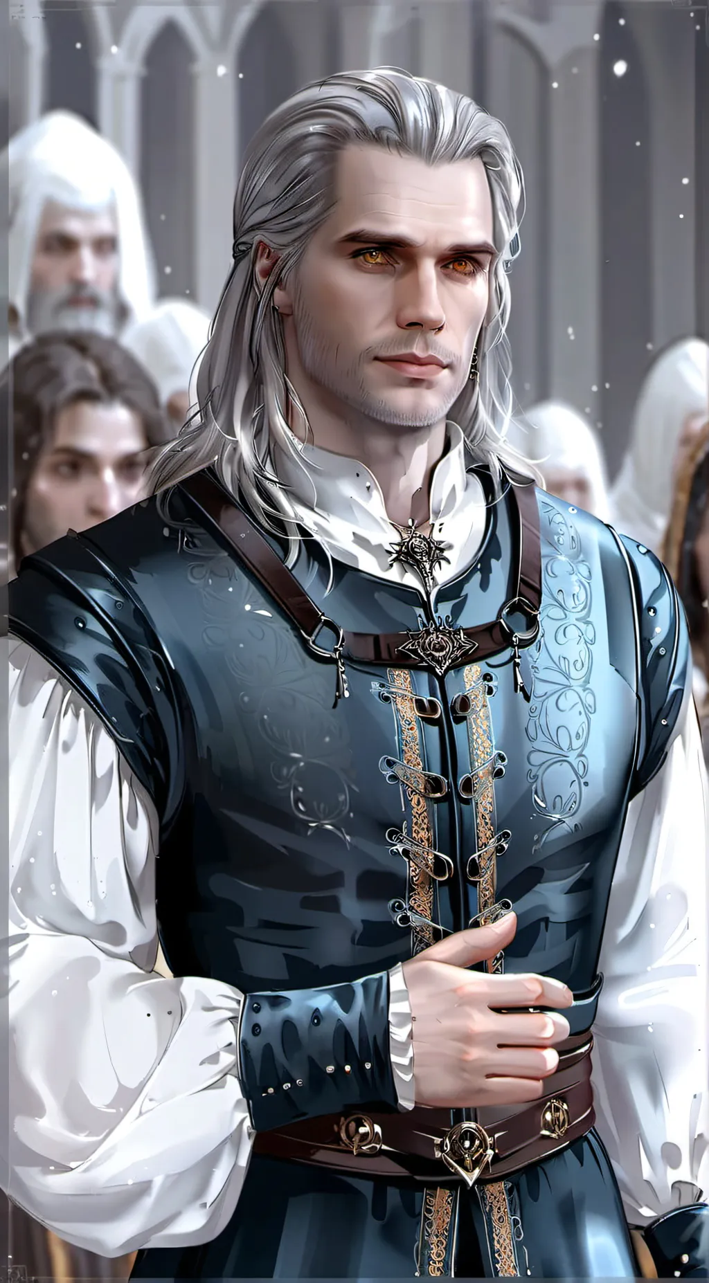ai character: Geralt background