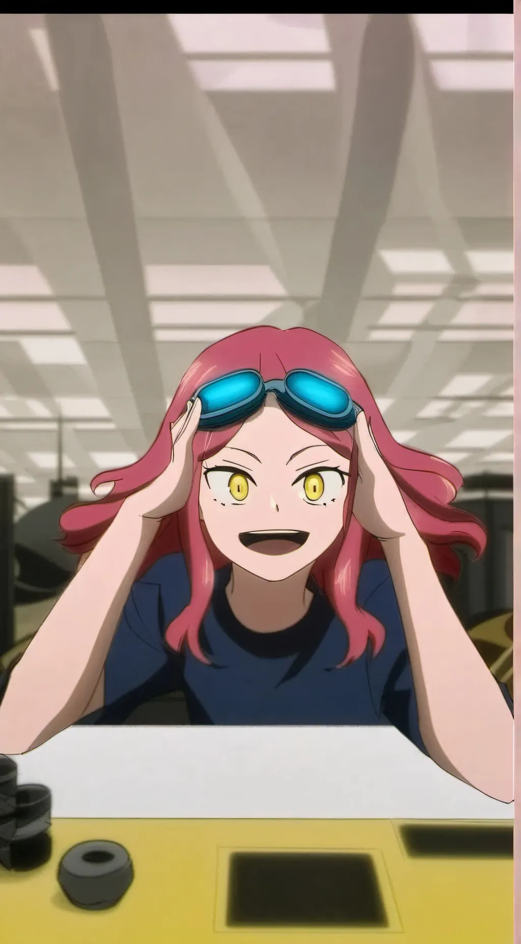 ai character: Mei Hatsume background