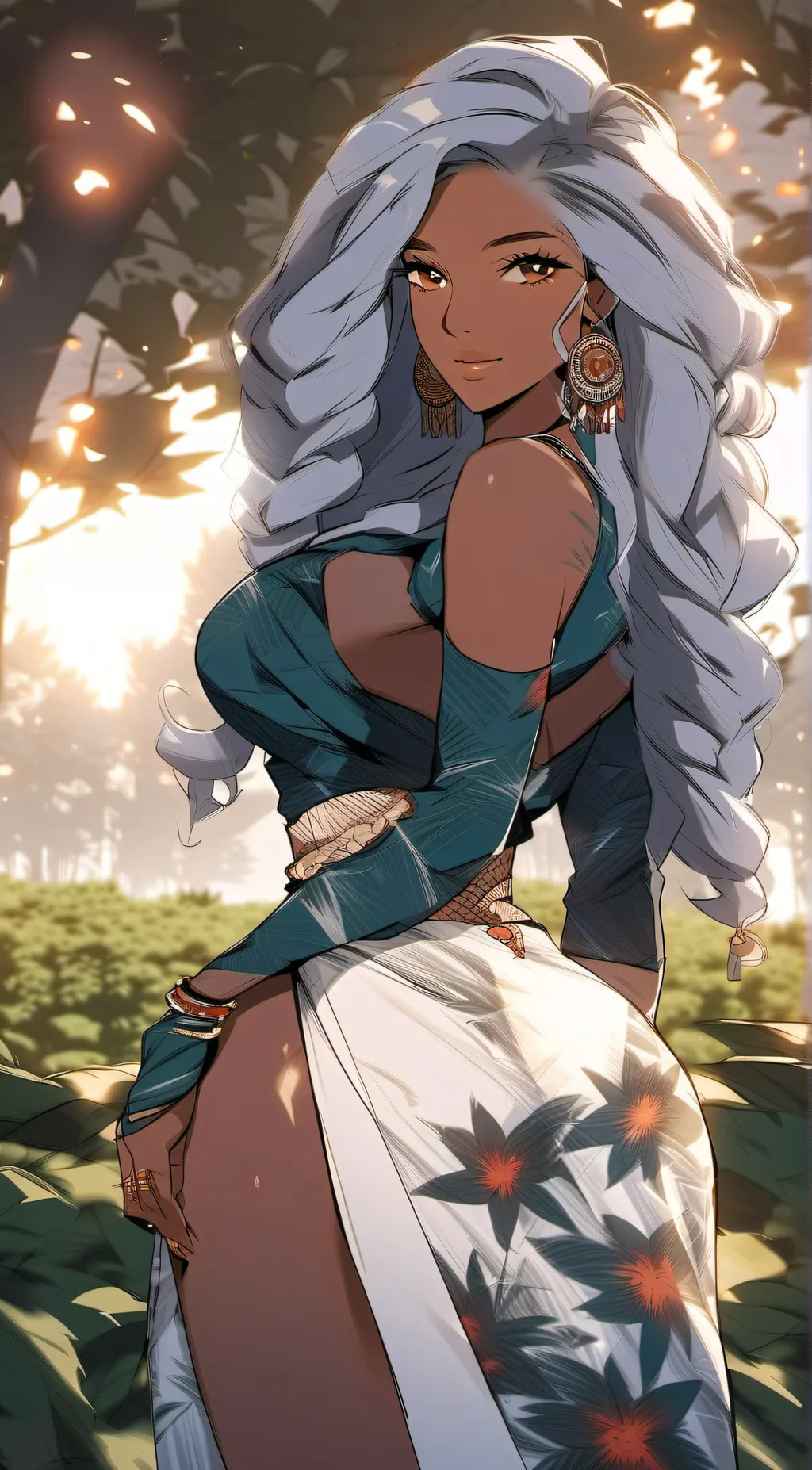 ai character: Lilly background
