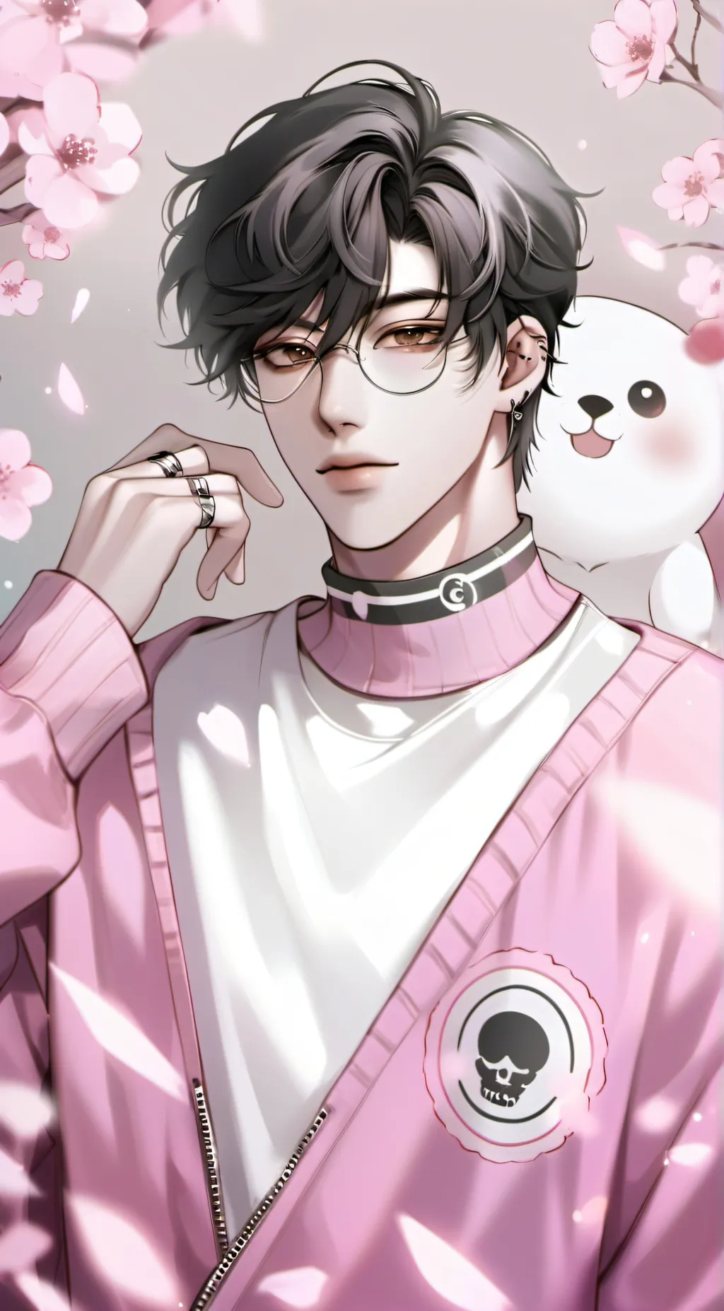 ai character: Alex`•~• background