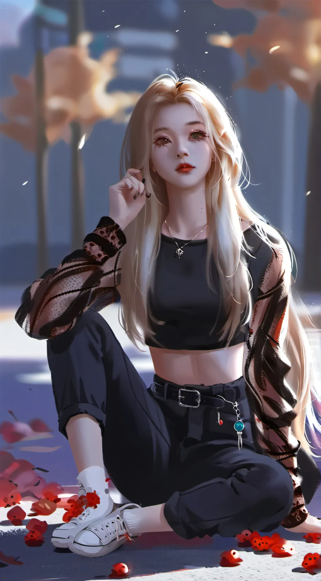 ai character: MHA song background