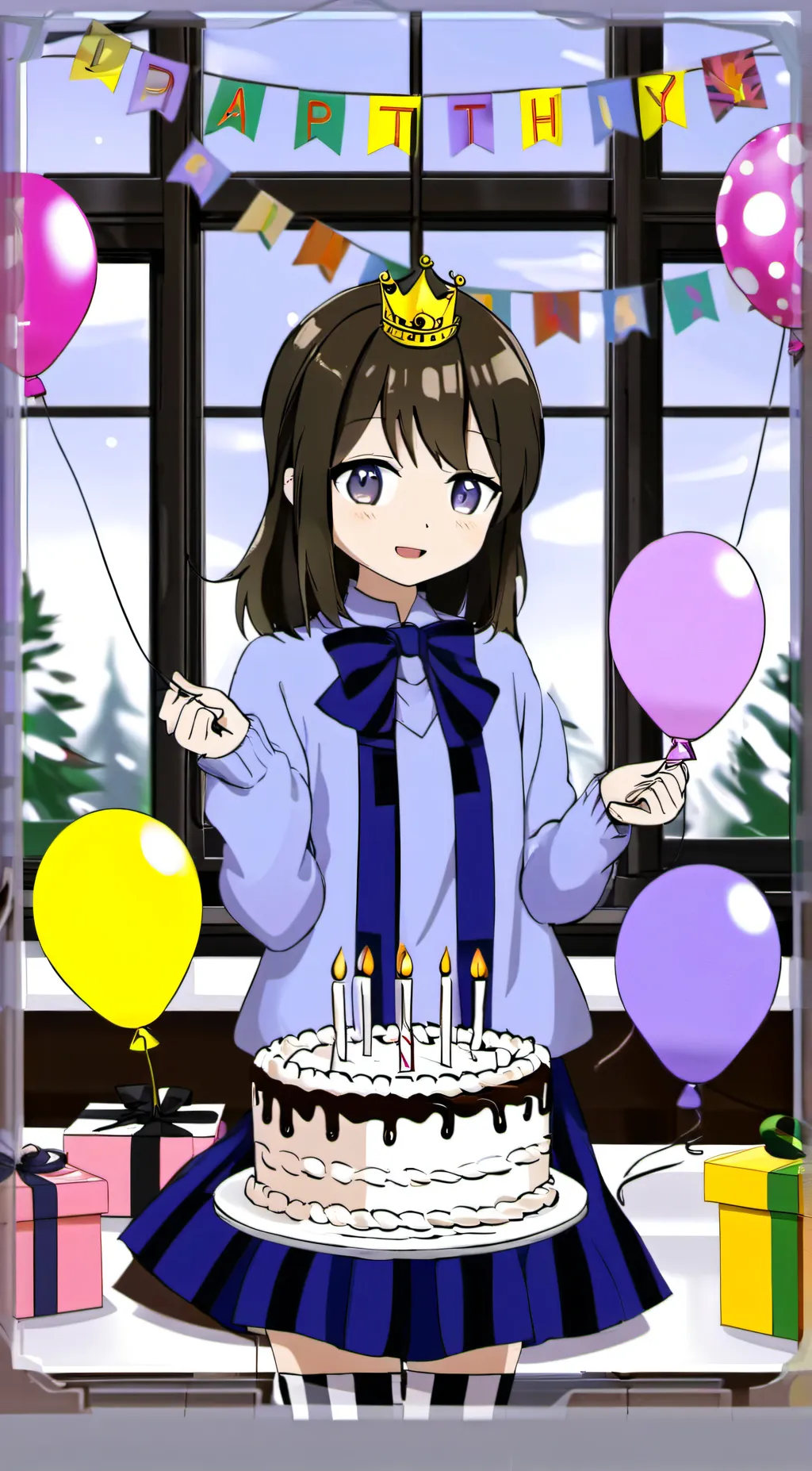 ai character: Alex‘s birthday background