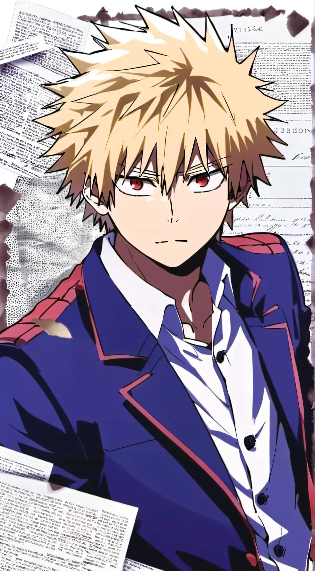 ai character: My Hero Academia  background