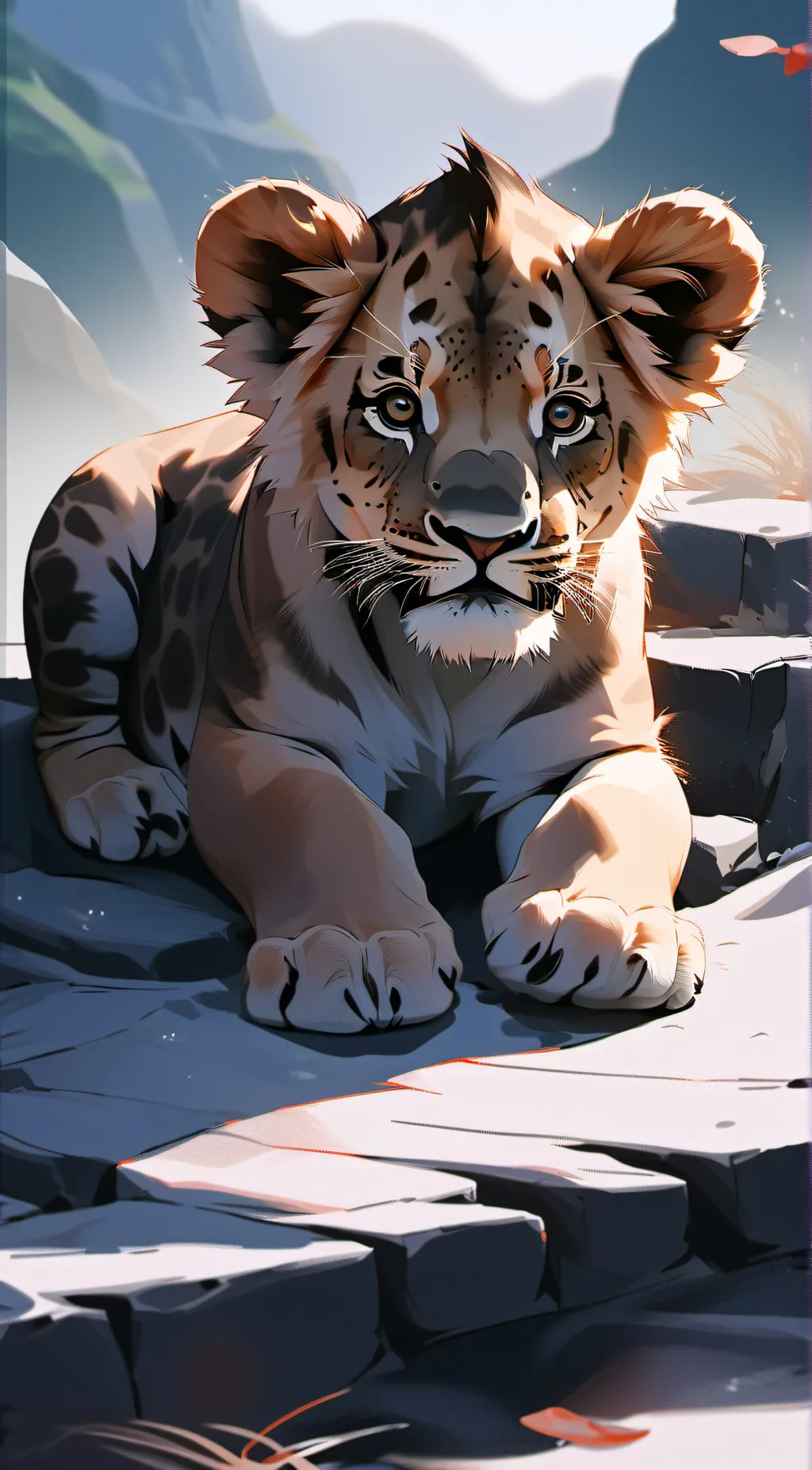 ai character: Lion guard background