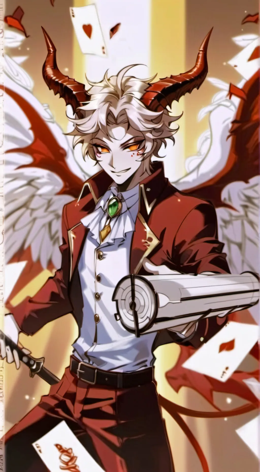 ai character: HH background