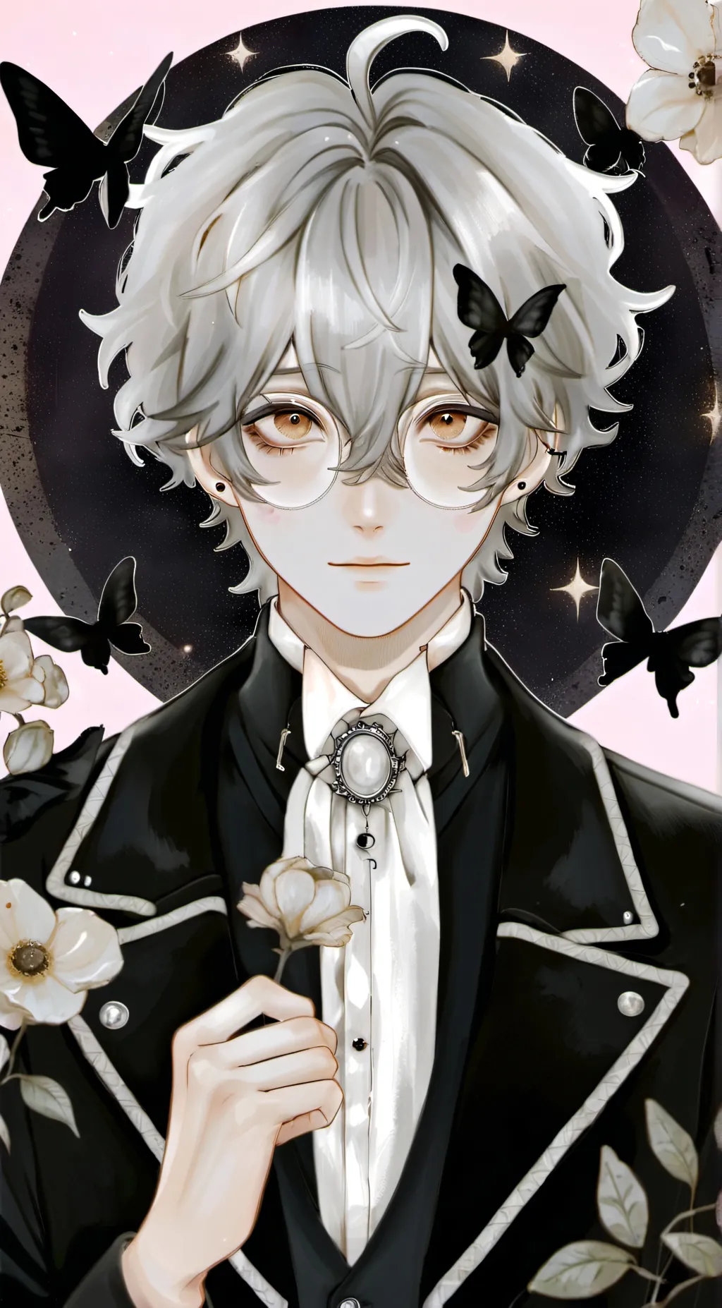 ai character: + background