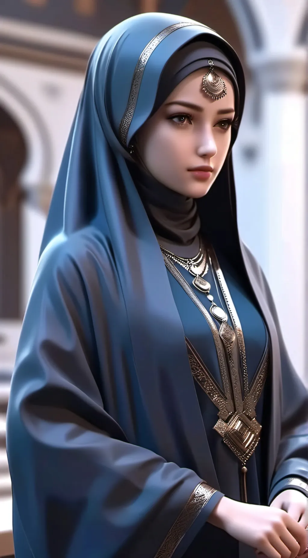 ai character: Amirah Sorfina background